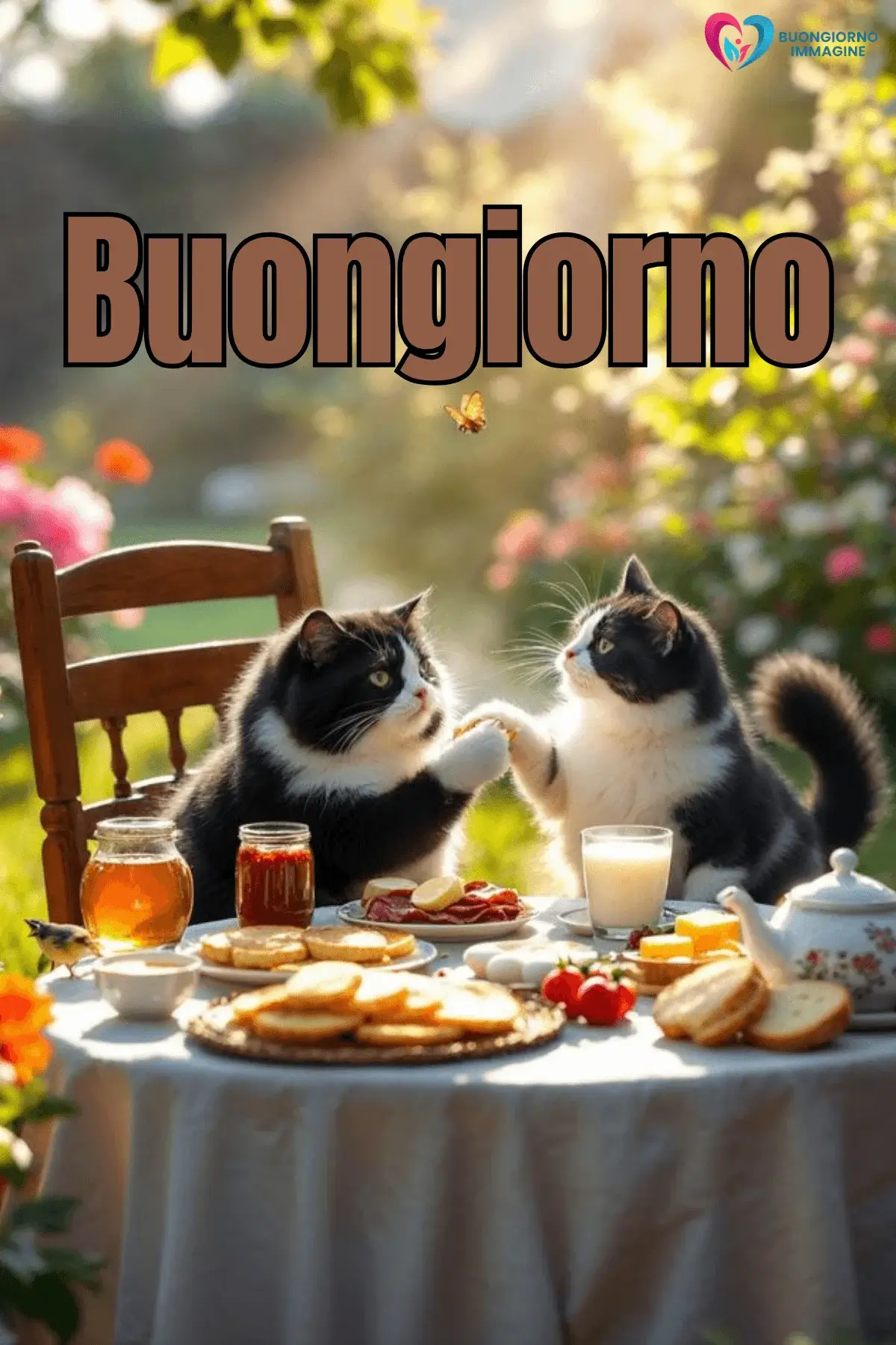 Buongiorno Allegro con Emozioni Positive