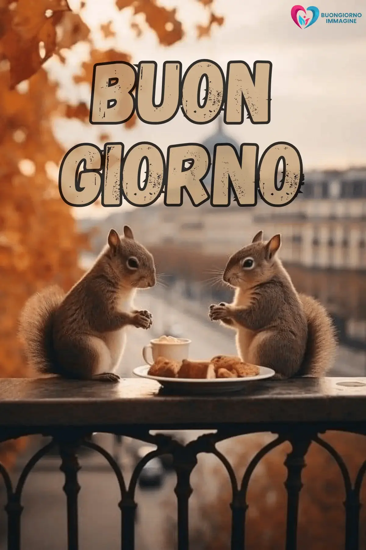 Buongiorno Divertente per Social Media