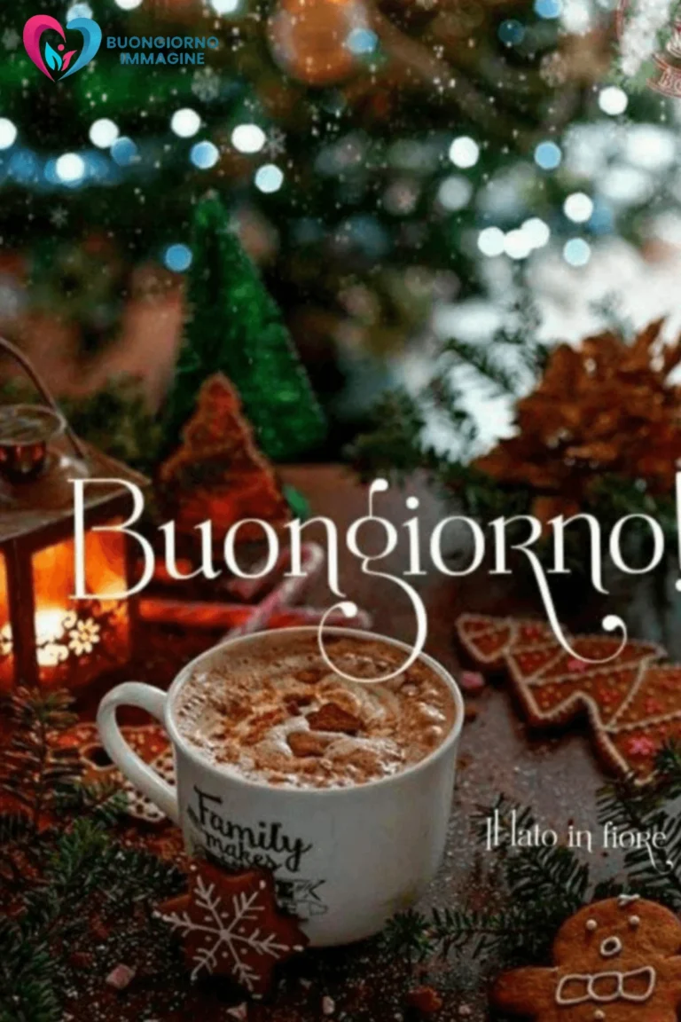 Buongiorno di Natale con sacchetti regalo