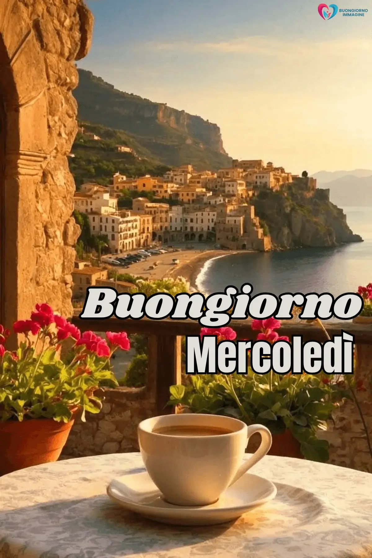 buon mercoledì immagini con paesaggi e atmosfera serena