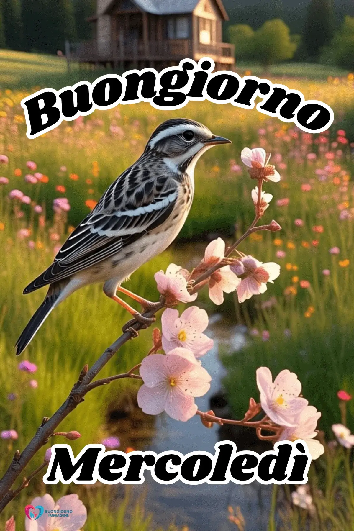 buon mercoledì immagini con paesaggi naturali e messaggi rilassanti