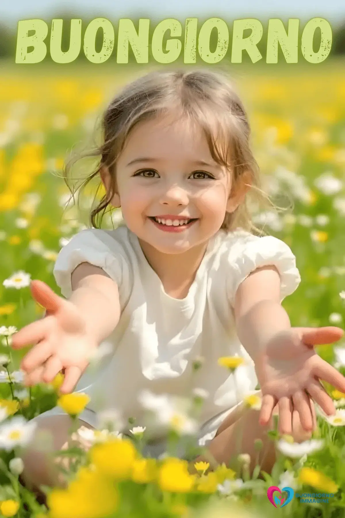 buongiorno bambini immagini con personaggi cartoon