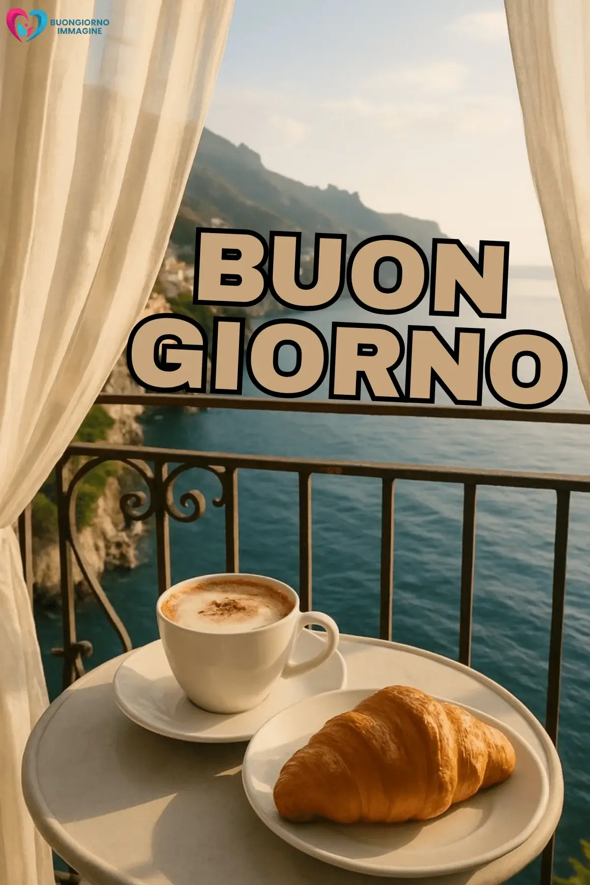 buongiorno caffè fumante immagini