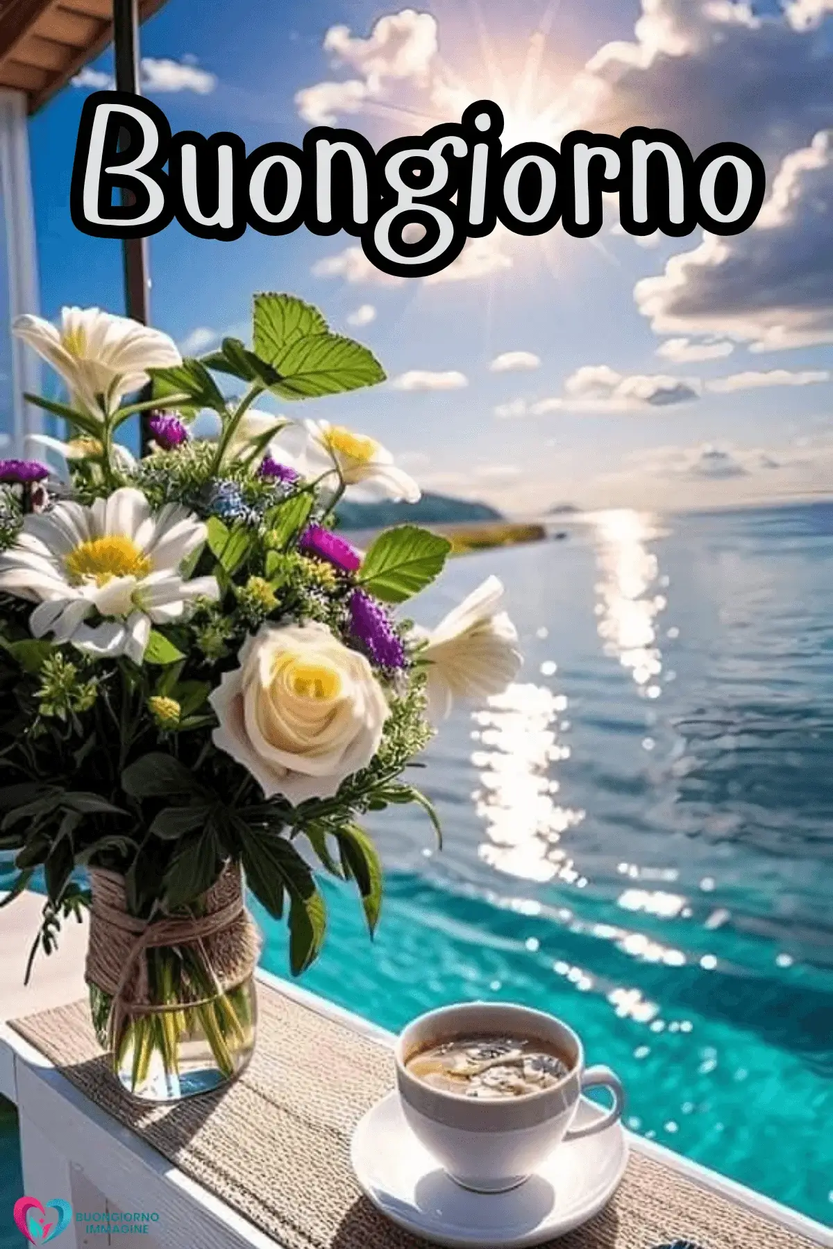 buongiorno caffè sfondo bello