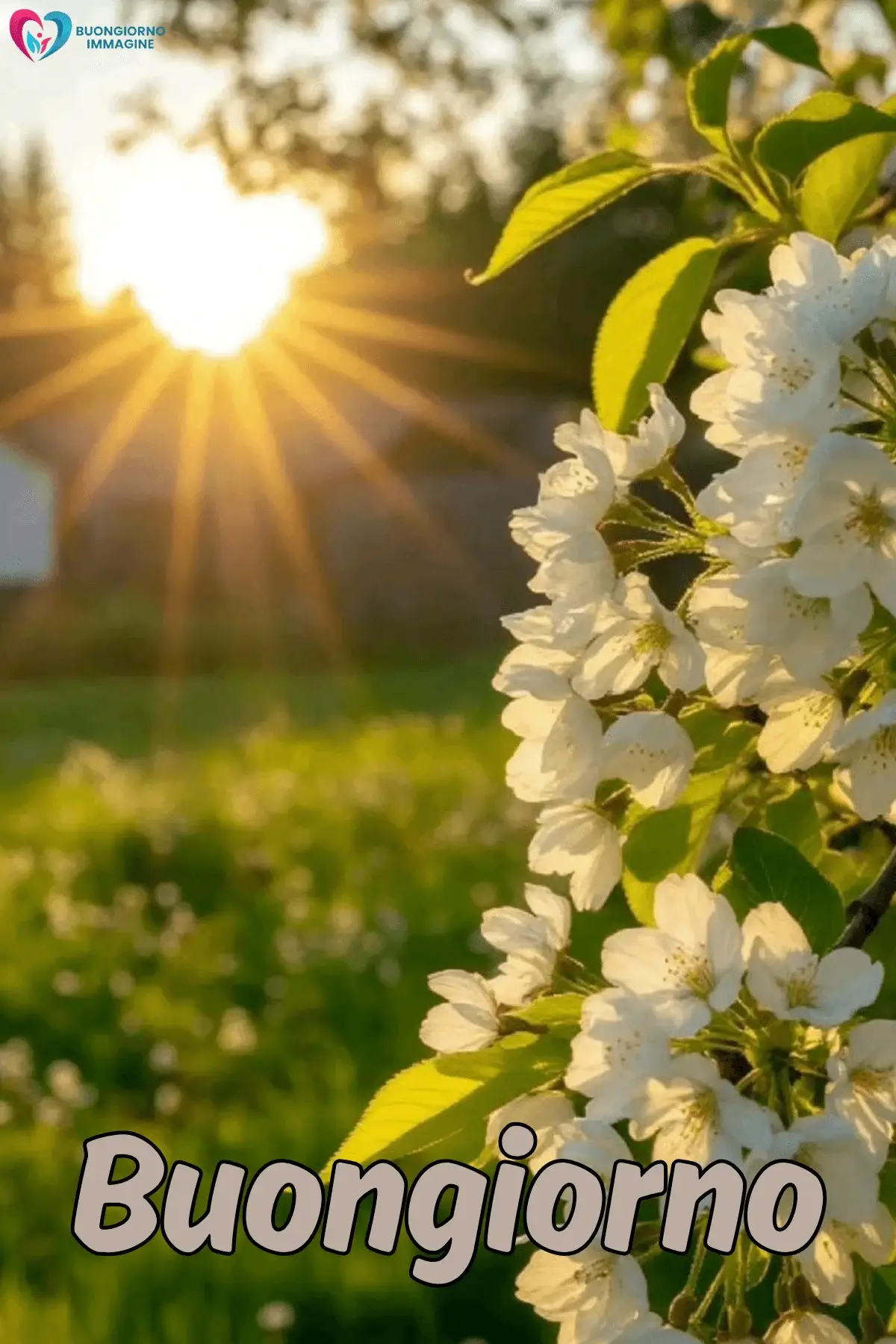 buongiorno con i fiori e messaggi di felicità per whatsapp