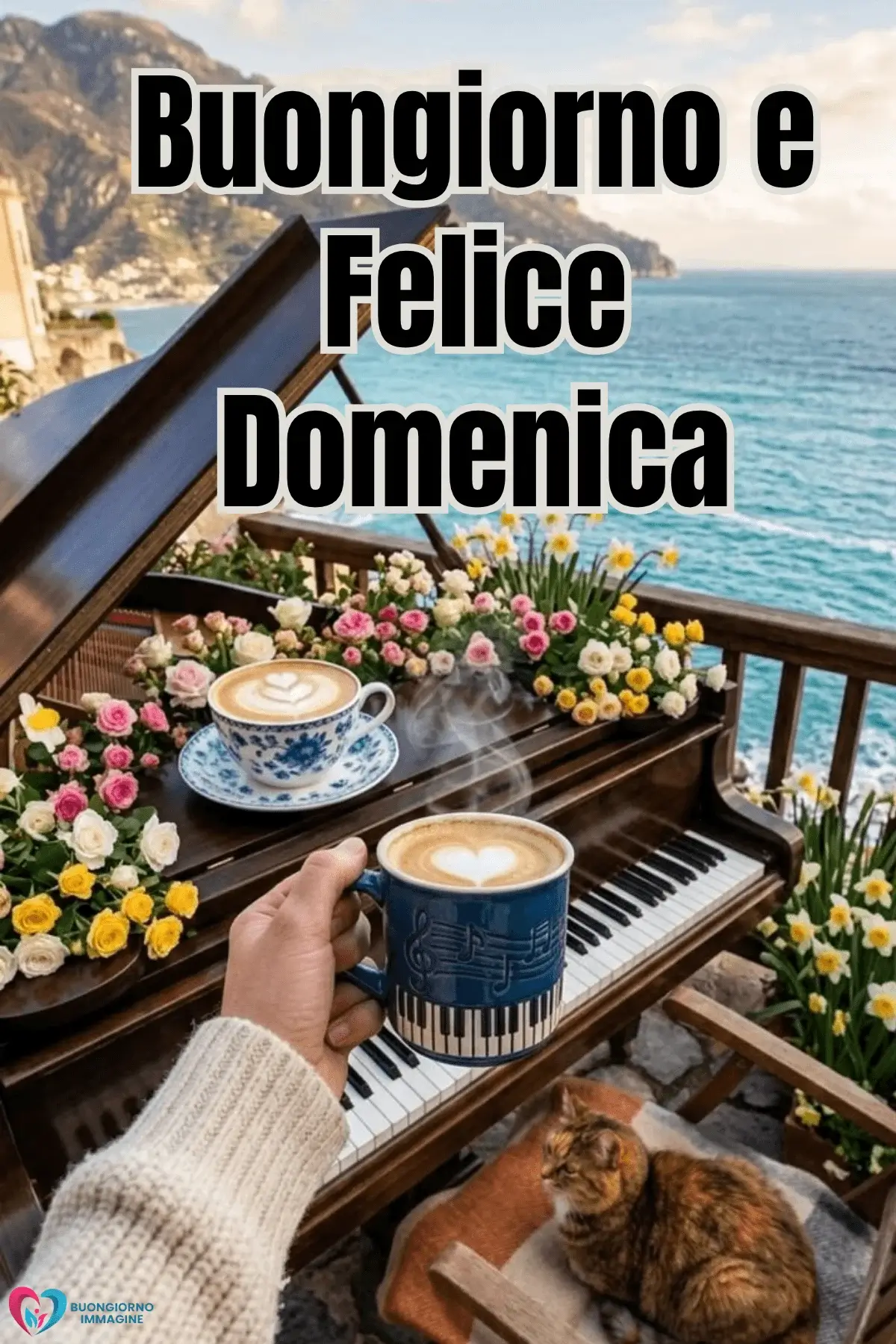 buongiorno domenica immagini gioia e felicità