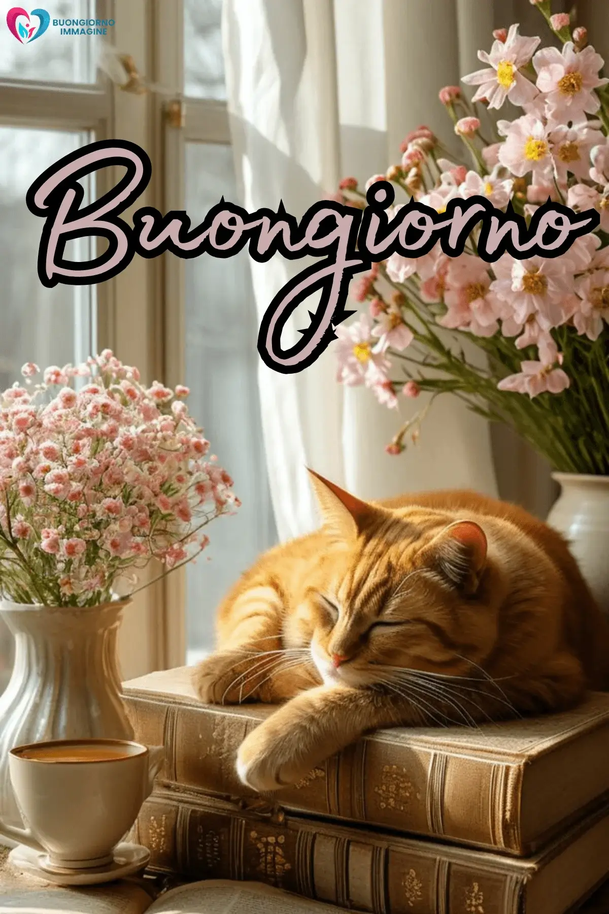 buongiorno gatti immagini artistiche