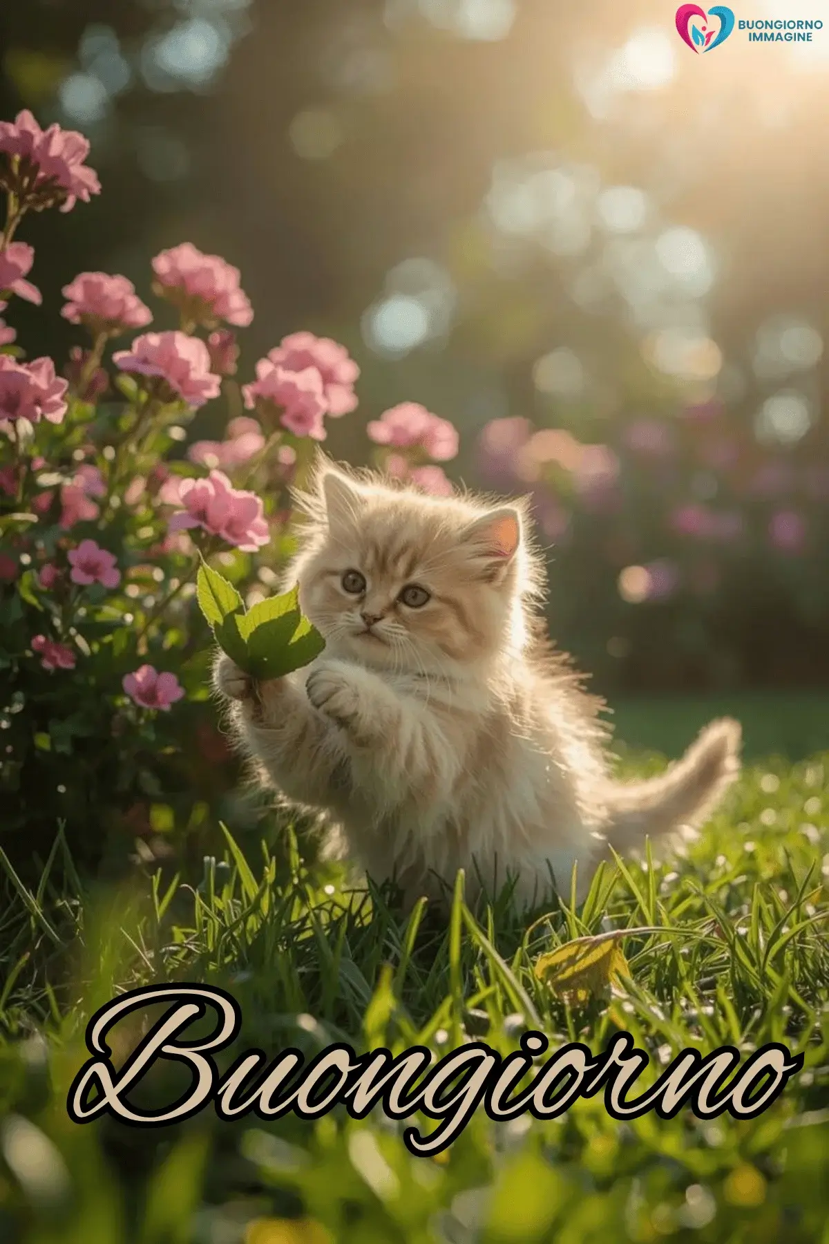 buongiorno gatti immagini spiritose per chat
