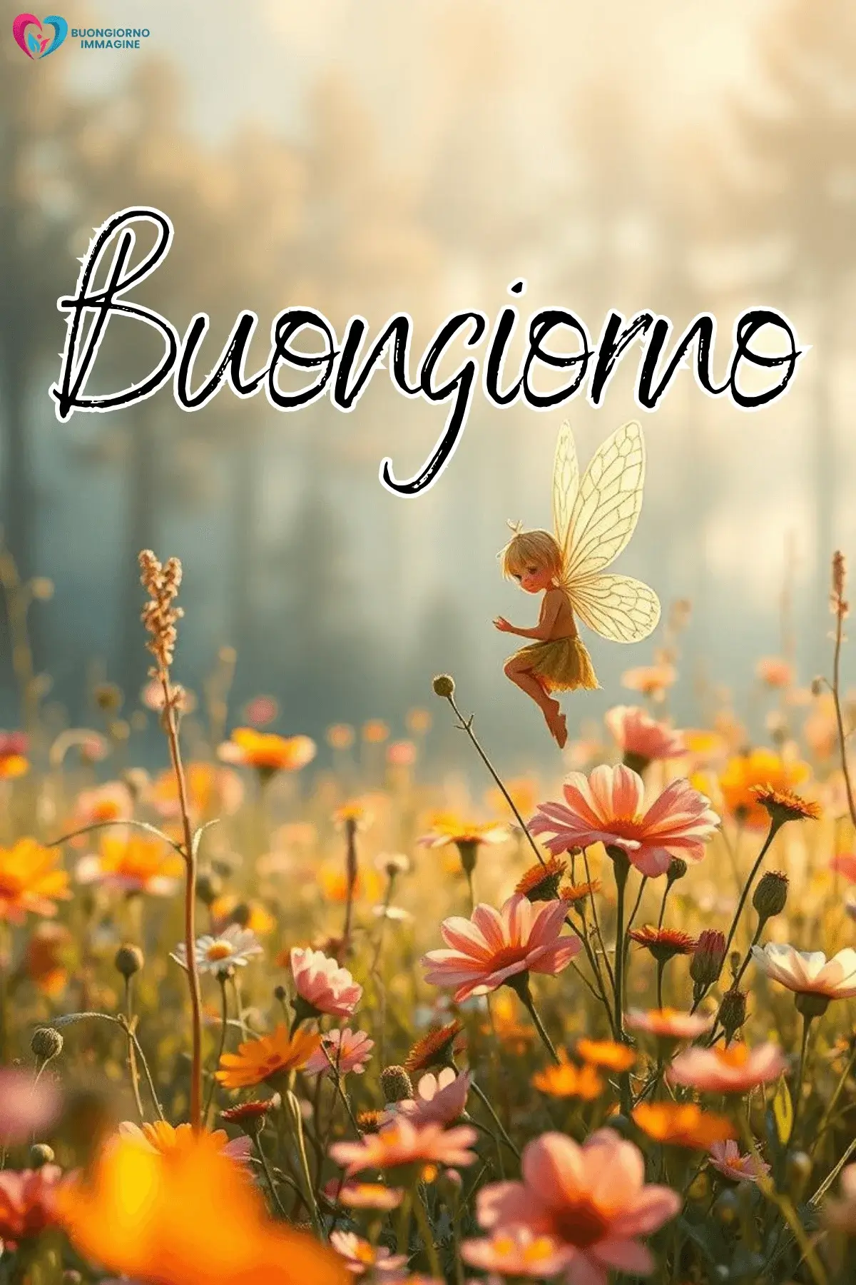 buongiorno immagini con fate e energia positiva