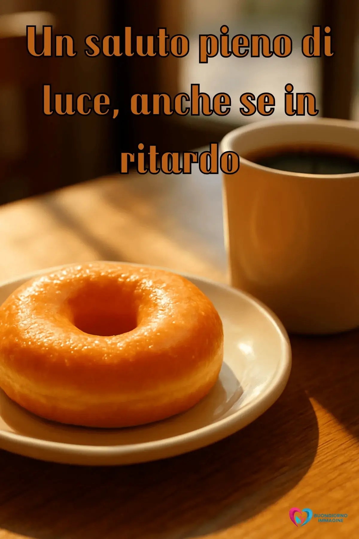 buongiorno in ritardo immagini con stile divertente