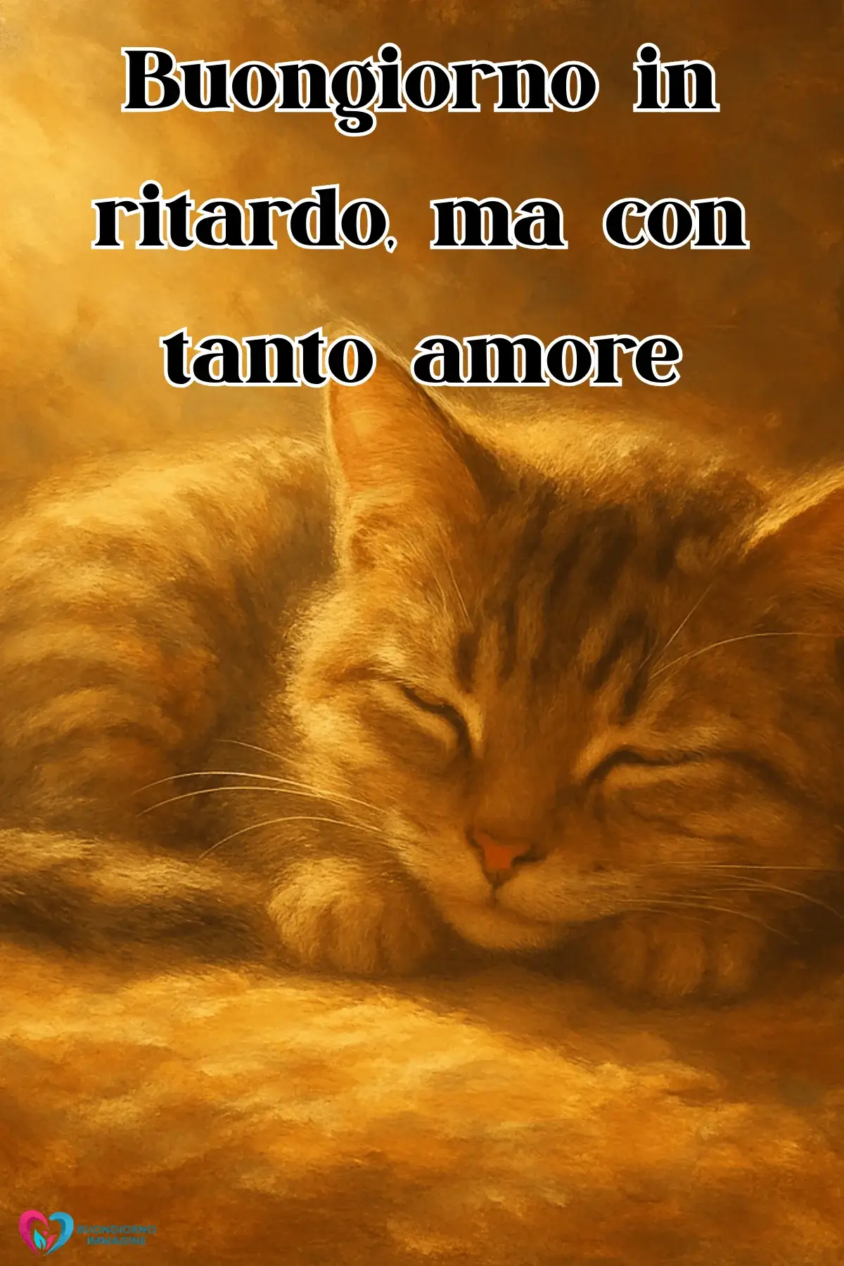 buongiorno in ritardo immagini con tono leggero
