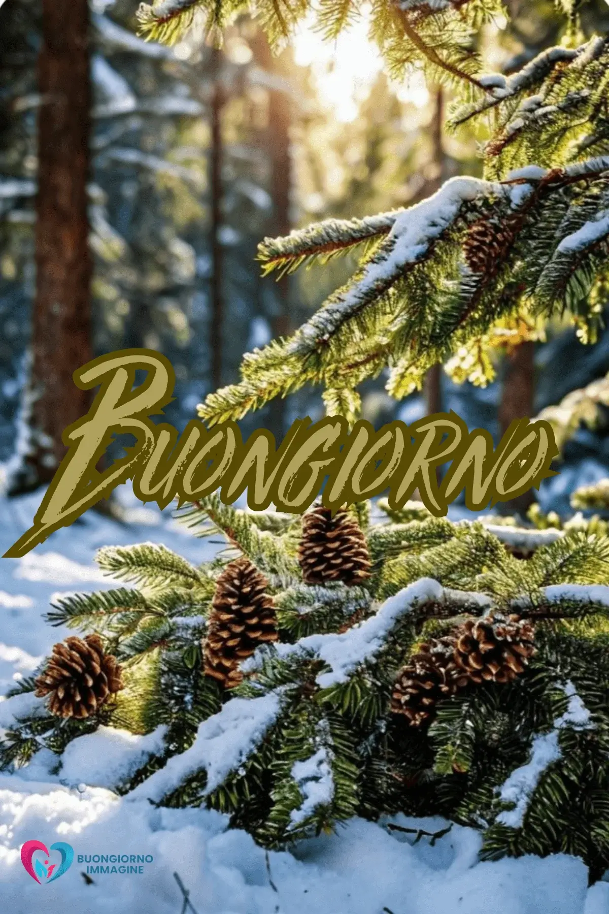 buongiorno inverno immagini con atmosfera accogliente
