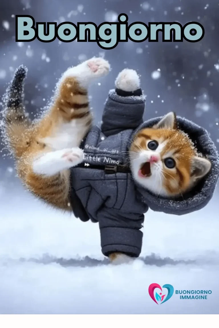 buongiorno inverno immagini gratis per WhatsApp