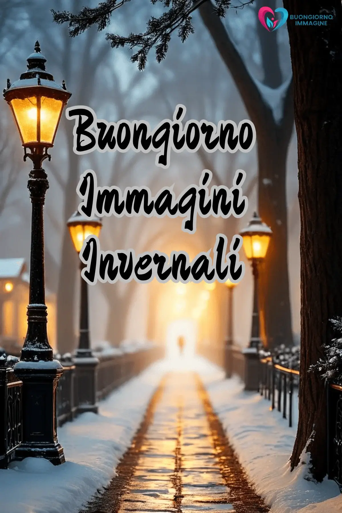 buongiorno inverno immagini romantiche e calde