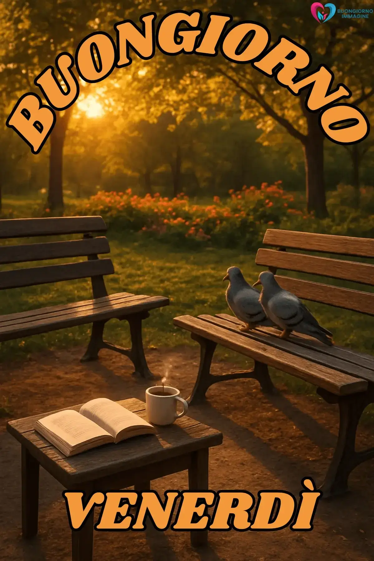 buongiorno venerdì immagini con caffè mattutino