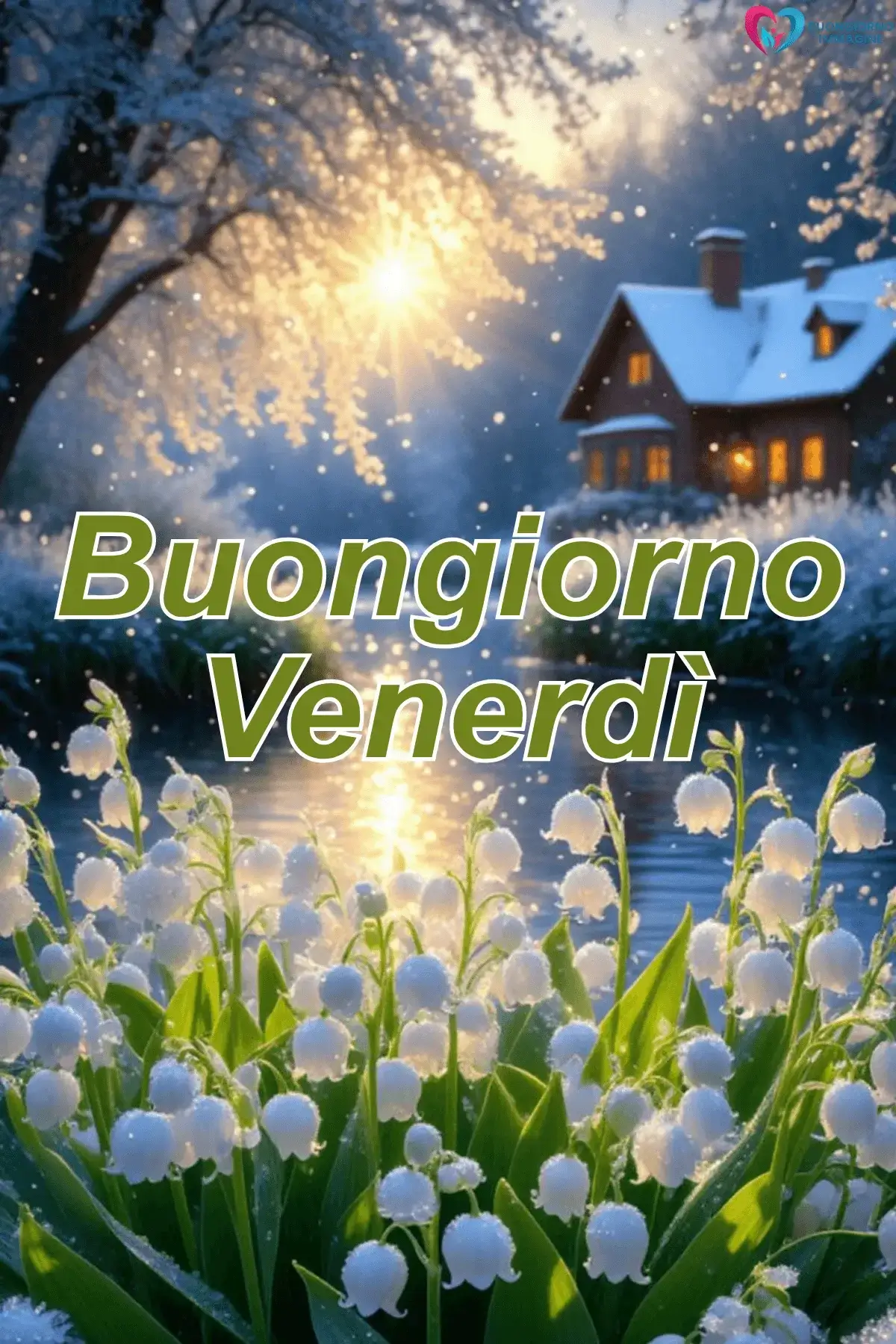 buongiorno venerdì immagini con vibrazioni positive