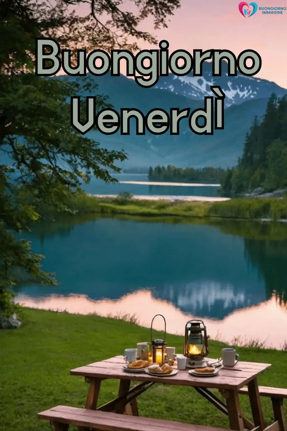 buongiorno venerdì immagini eleganti e moderne