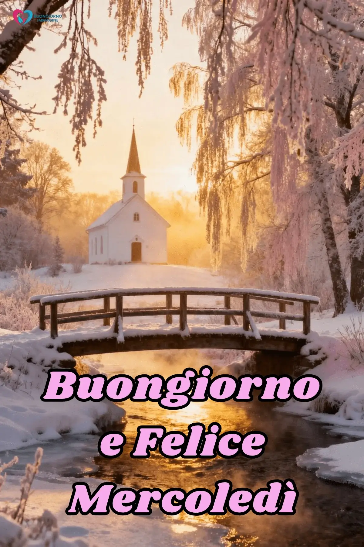 immagini buon mercoledì con atmosfera relax e parole motivazionali