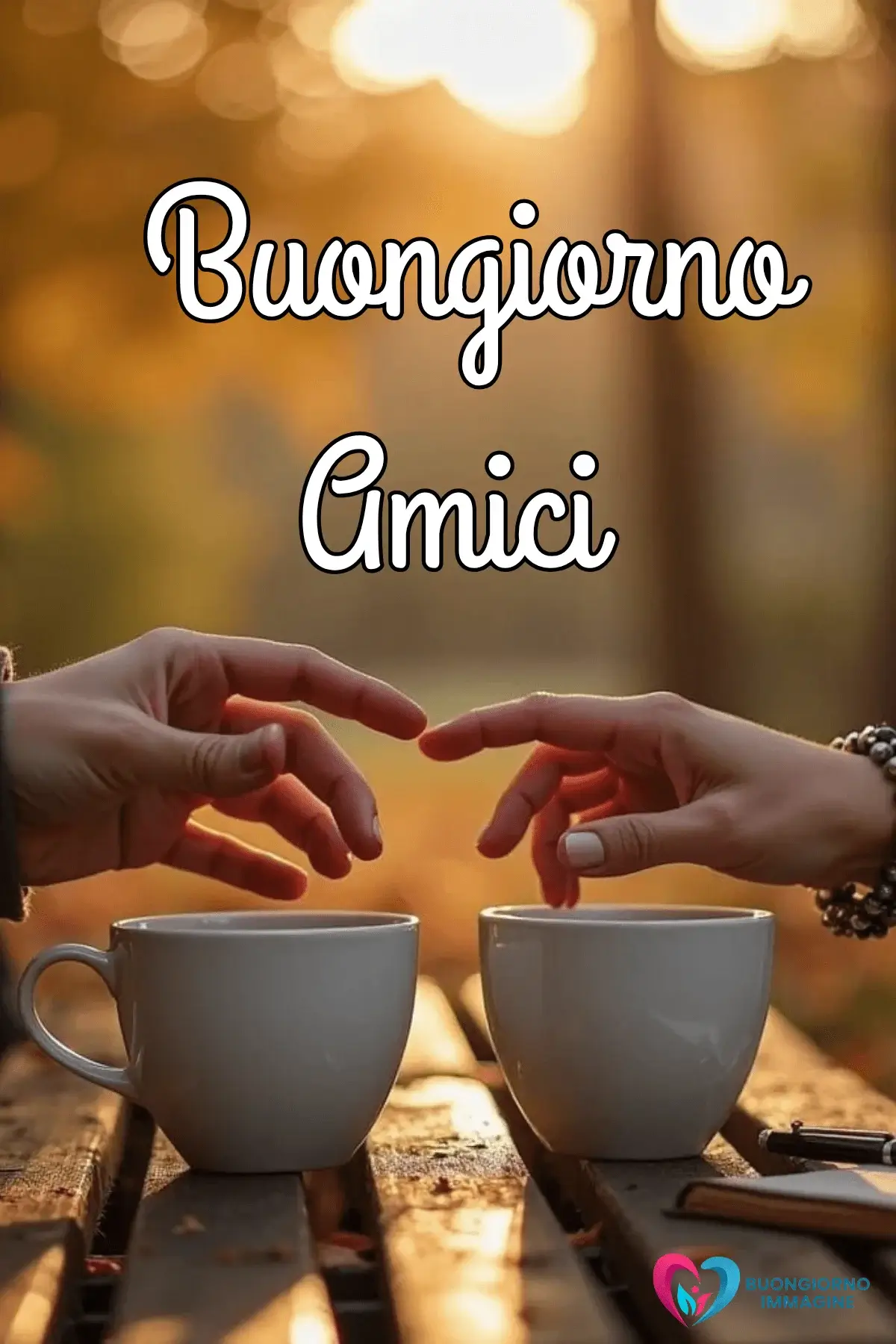 immagini buongiorno amici con amore