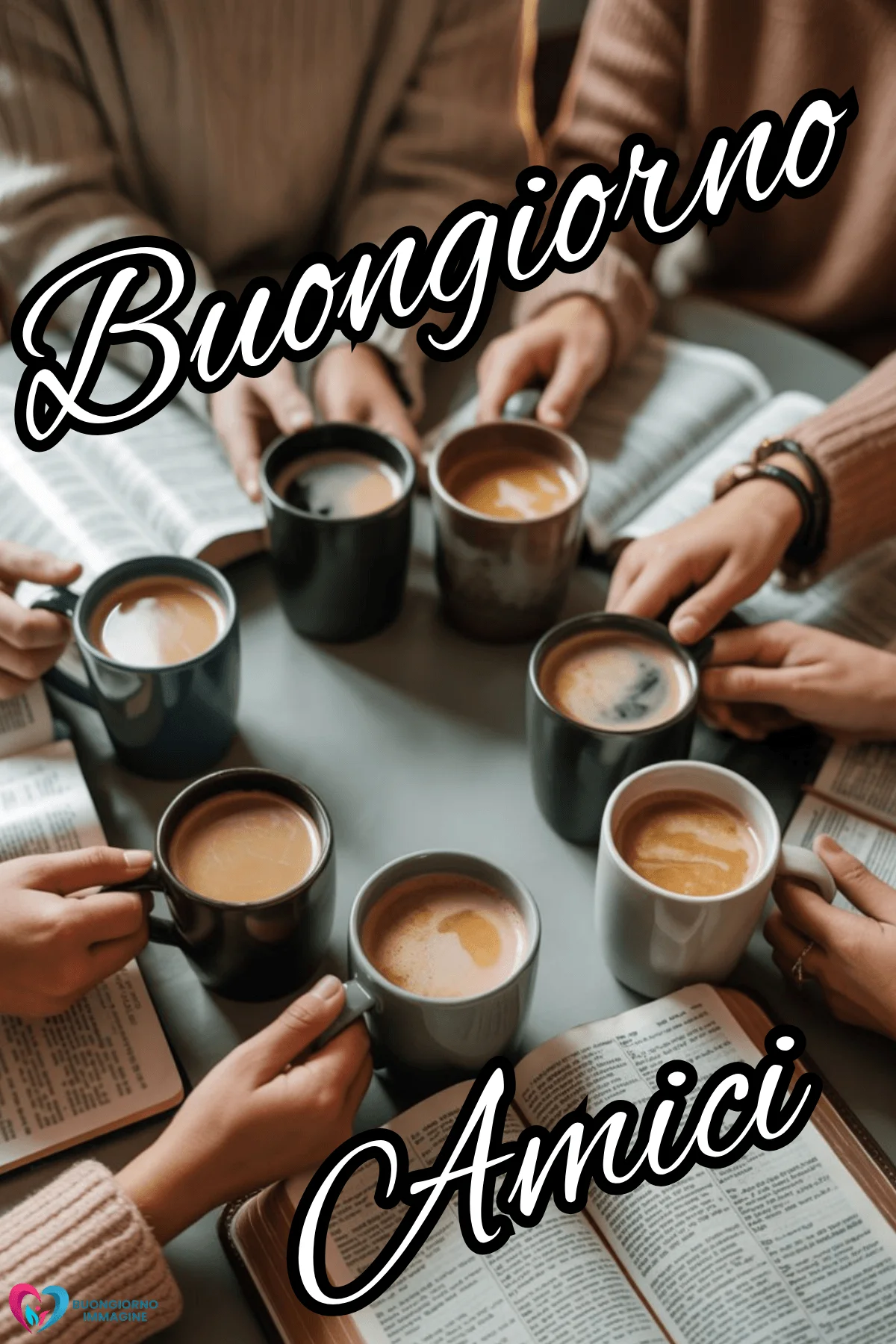 immagini buongiorno amici con caffè nuove