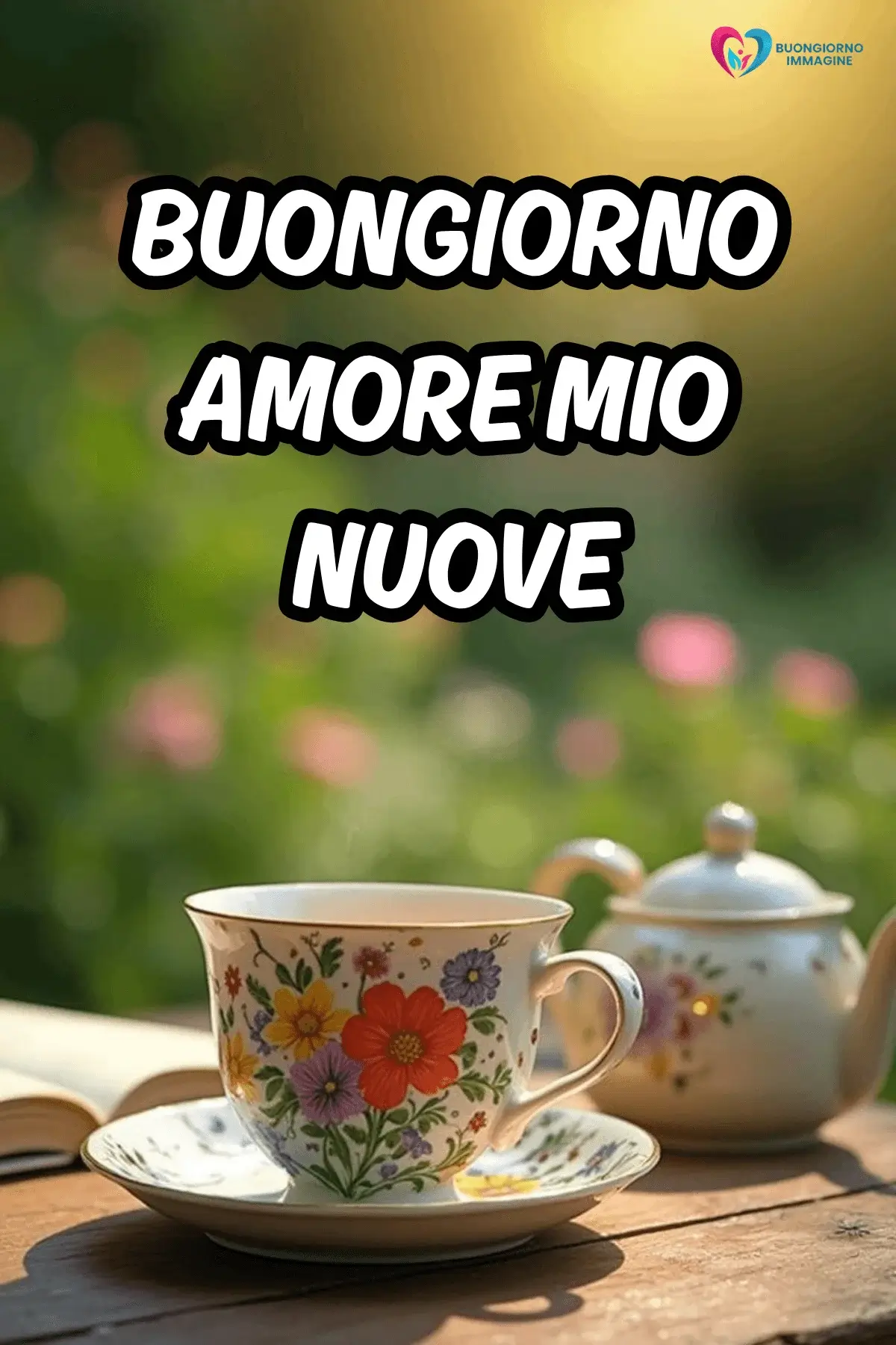 immagini buongiorno amore con fiori