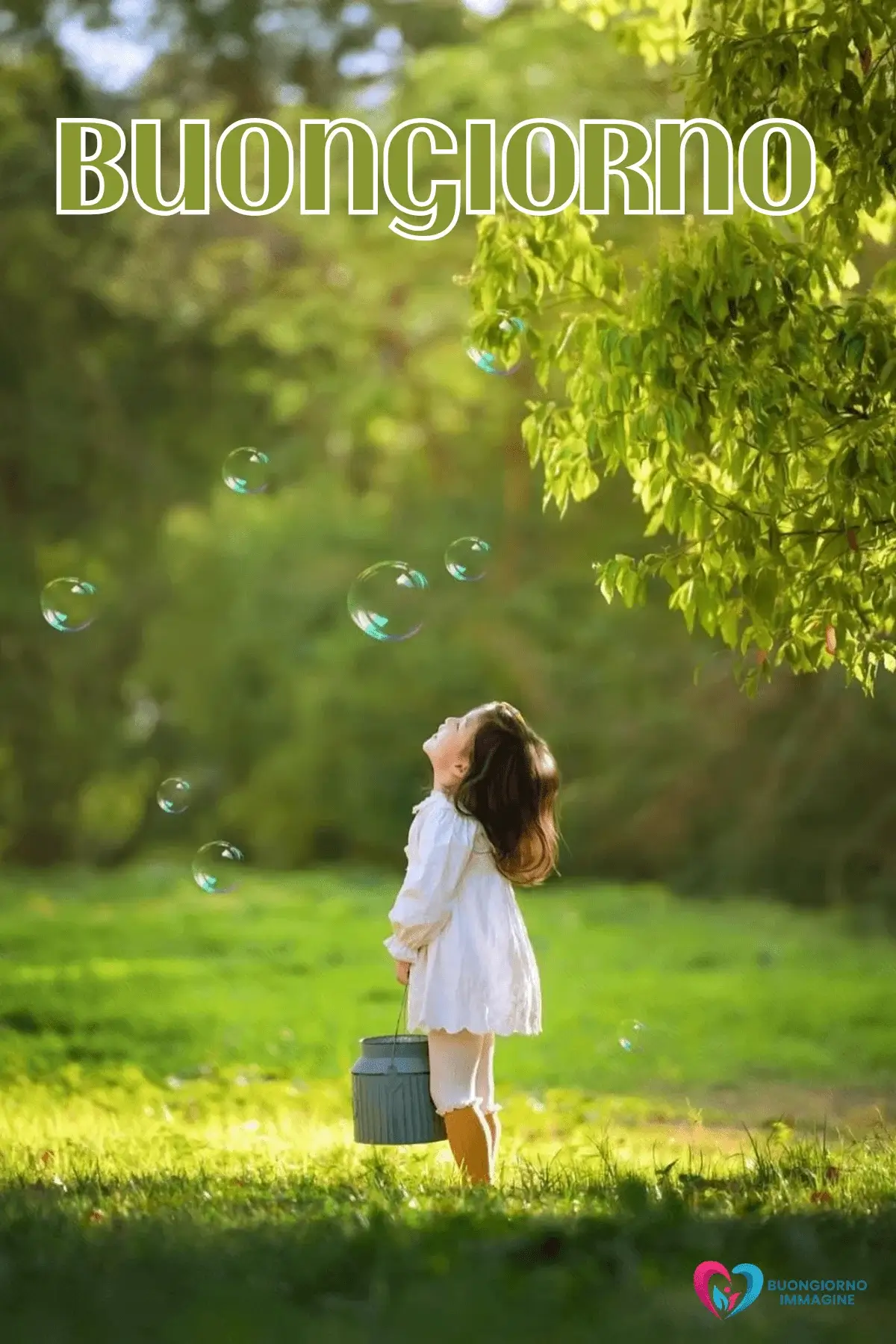 immagini buongiorno bambini con disegni colorati