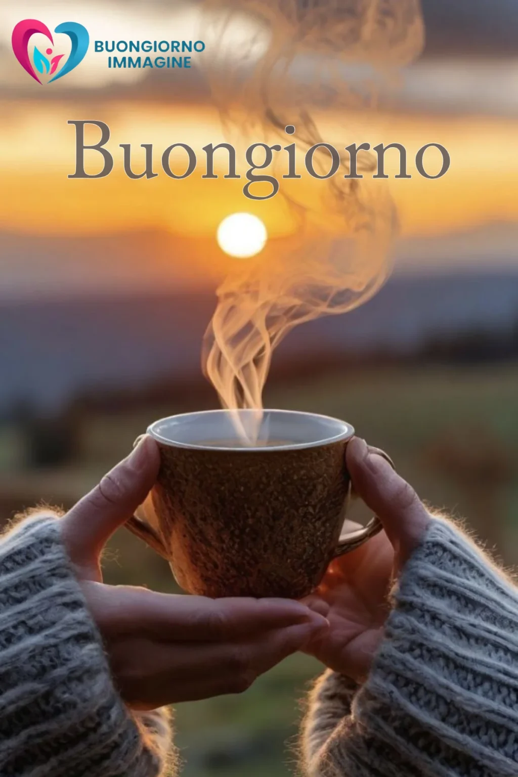 buongiorno immagini speciali gratis con paesaggio luminoso del mattino