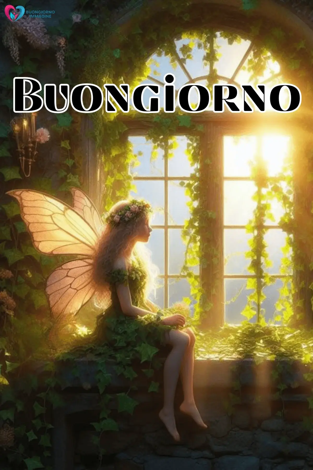 immagini buongiorno con atmosfera incantata e luce