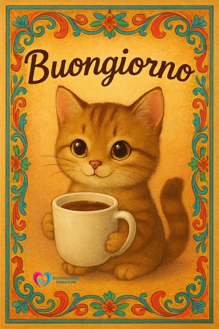 immagini buongiorno con grafica moderna