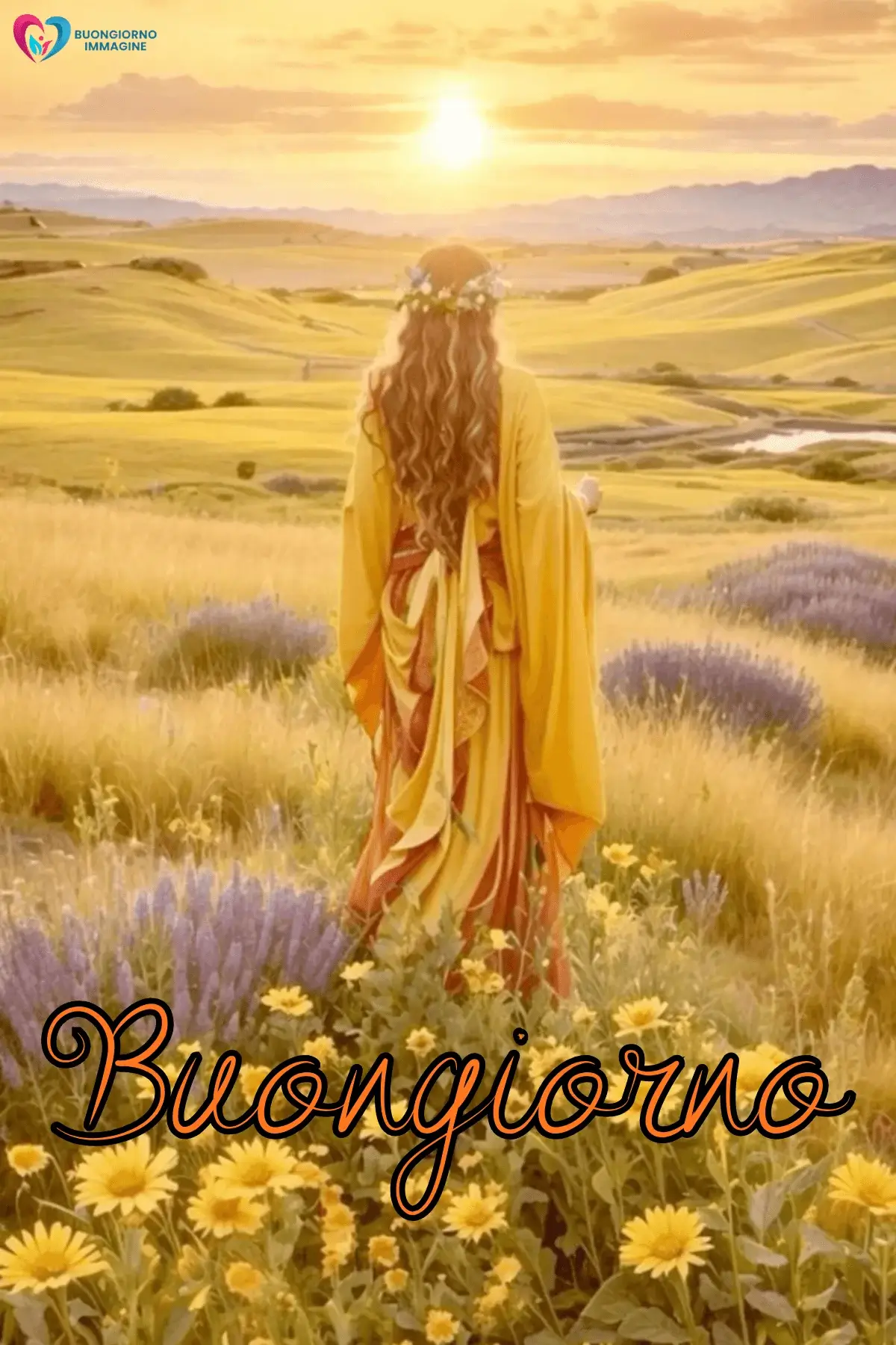 immagini buongiorno con magia e luce calda