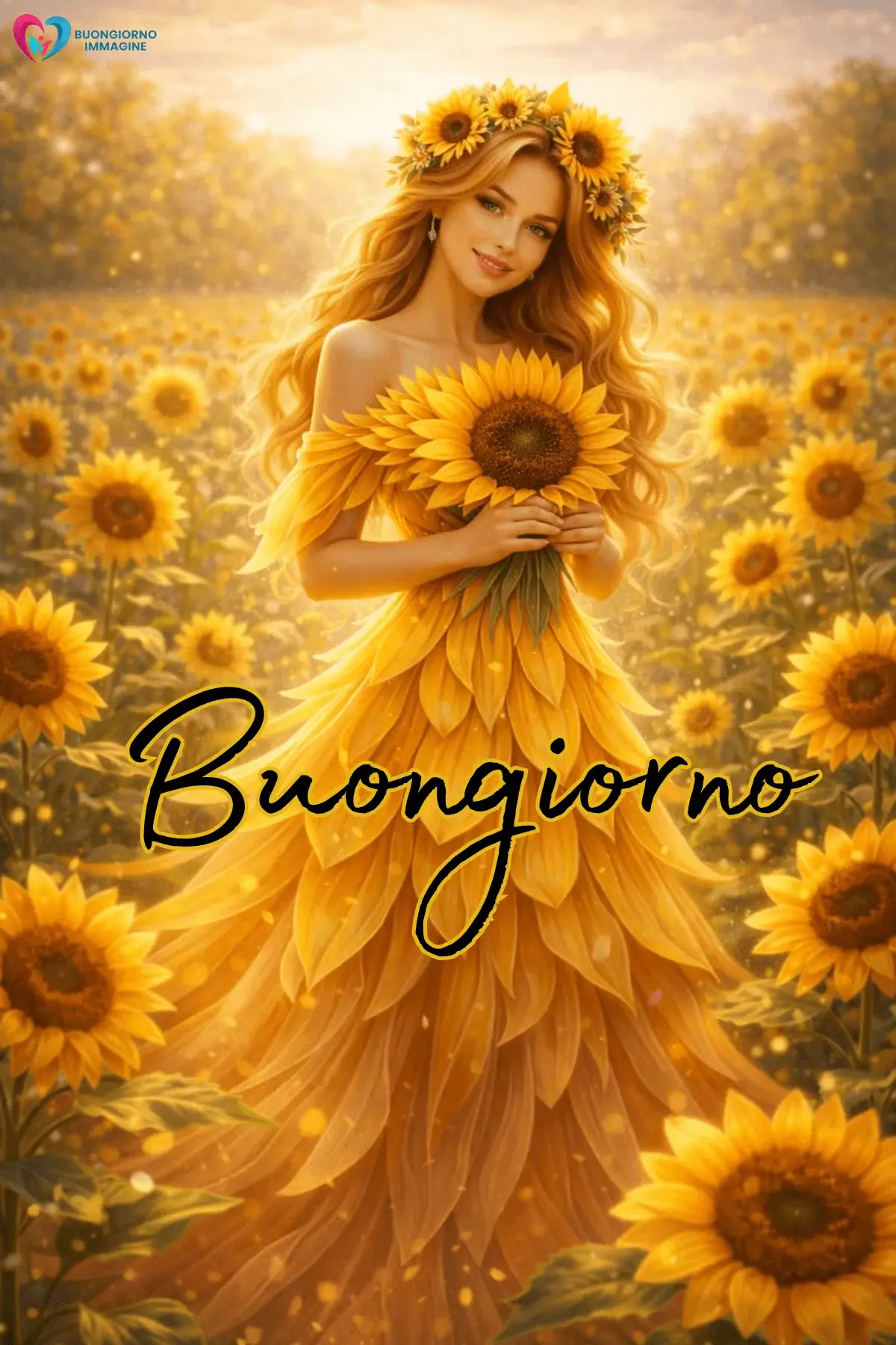 immagini buongiorno con sole caldo e atmosfera dolce