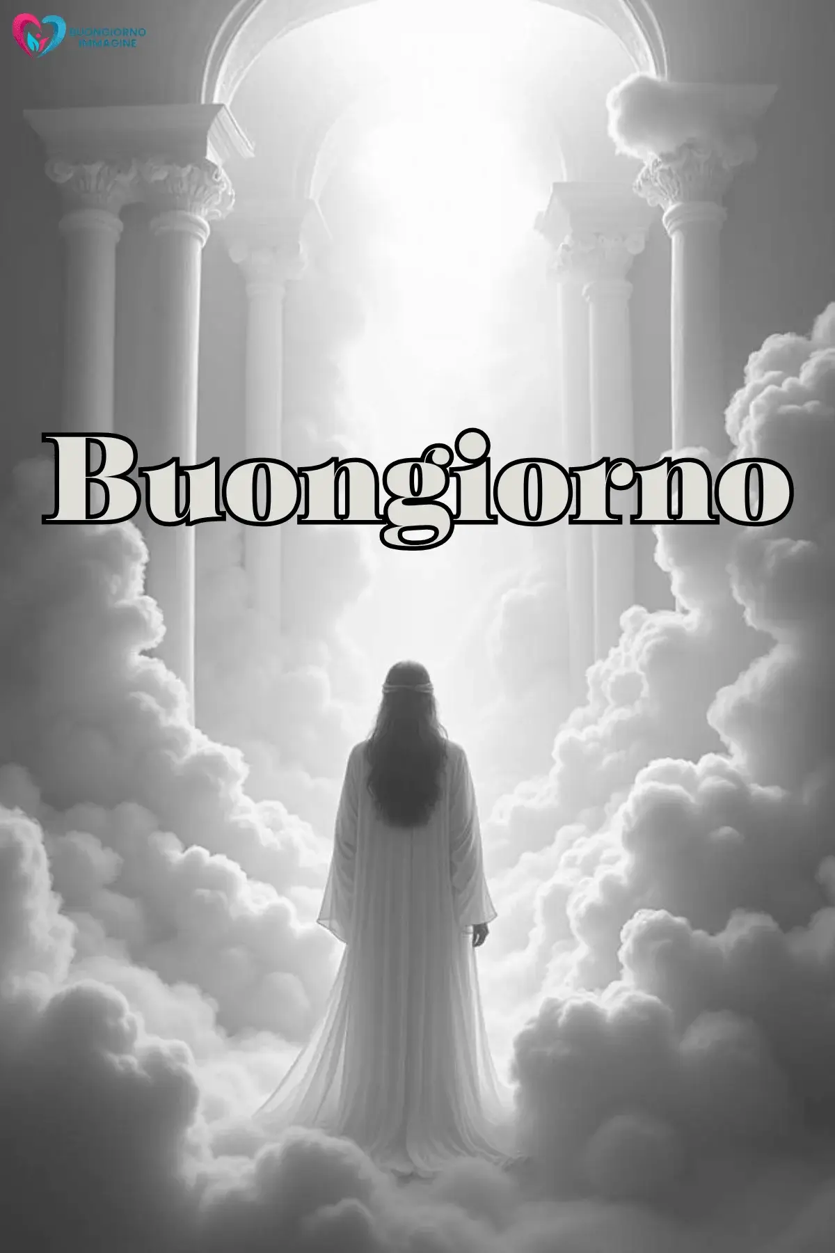 immagini buongiorno con sorriso e atmosfera tranquilla