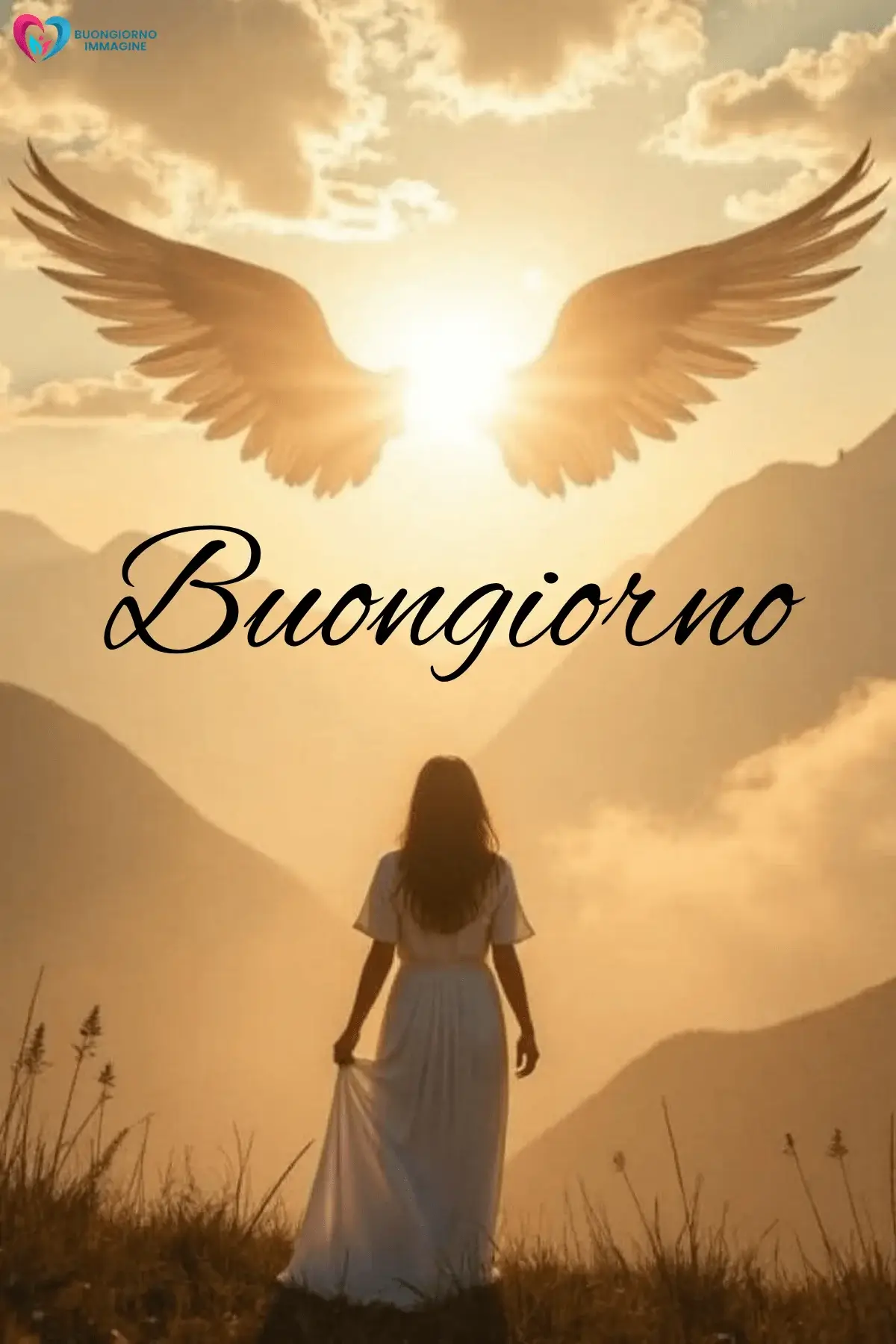 immagini buongiorno con sorriso naturale e luce calda