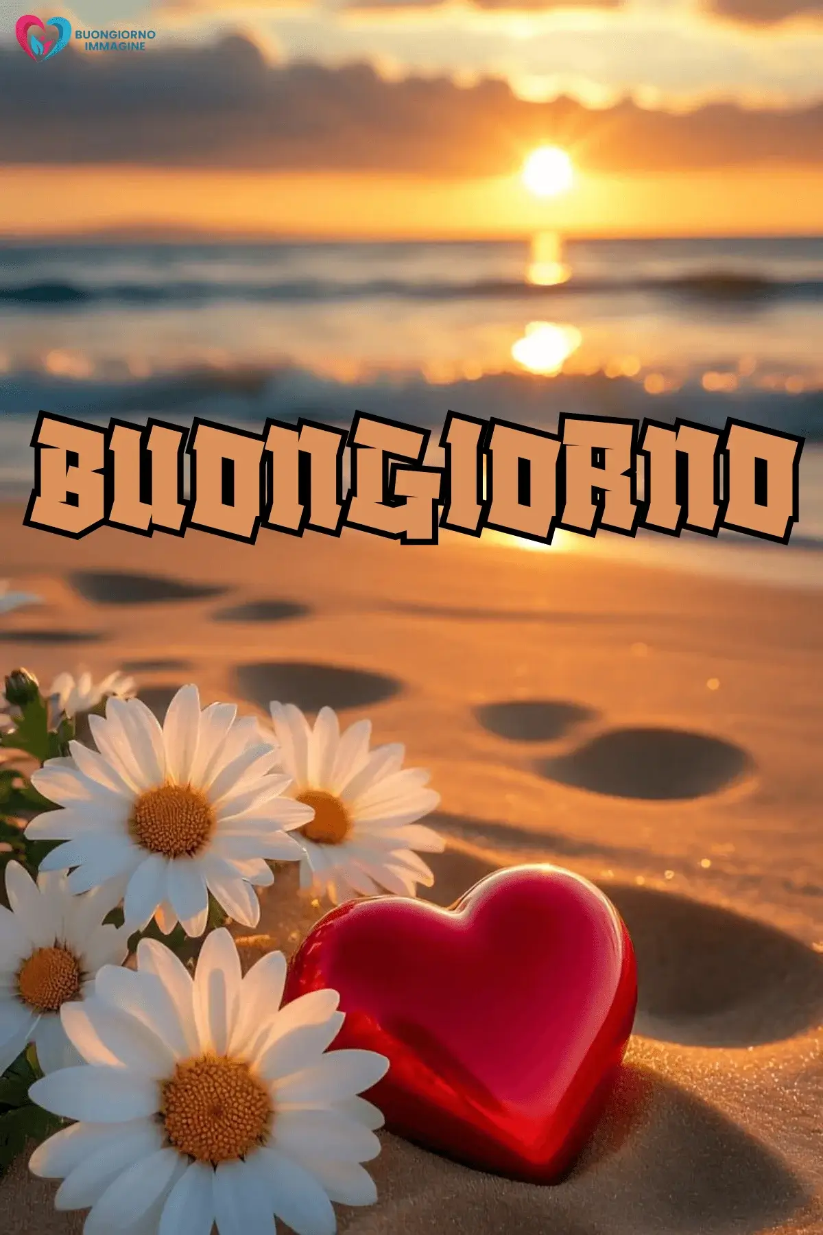 immagini buongiorno cuore con citazioni amore