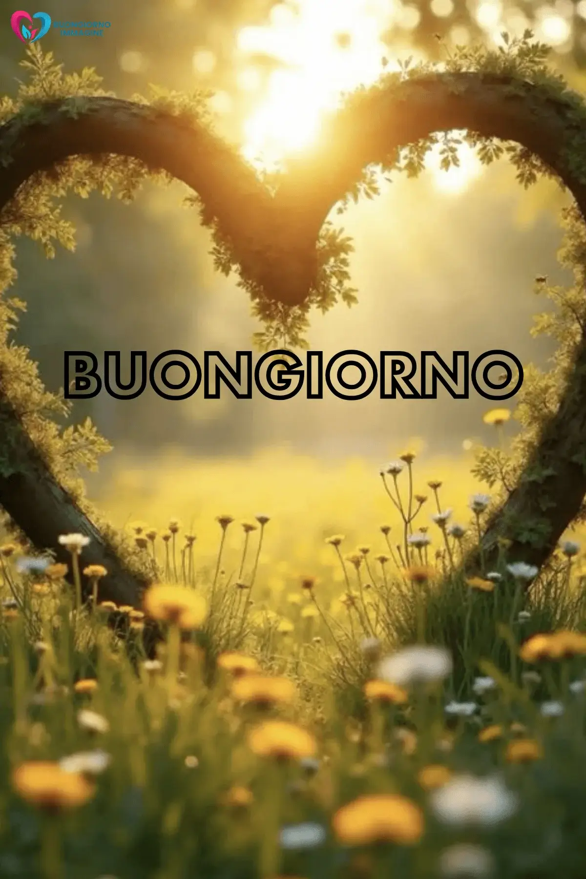 immagini buongiorno cuore con messaggi dolci