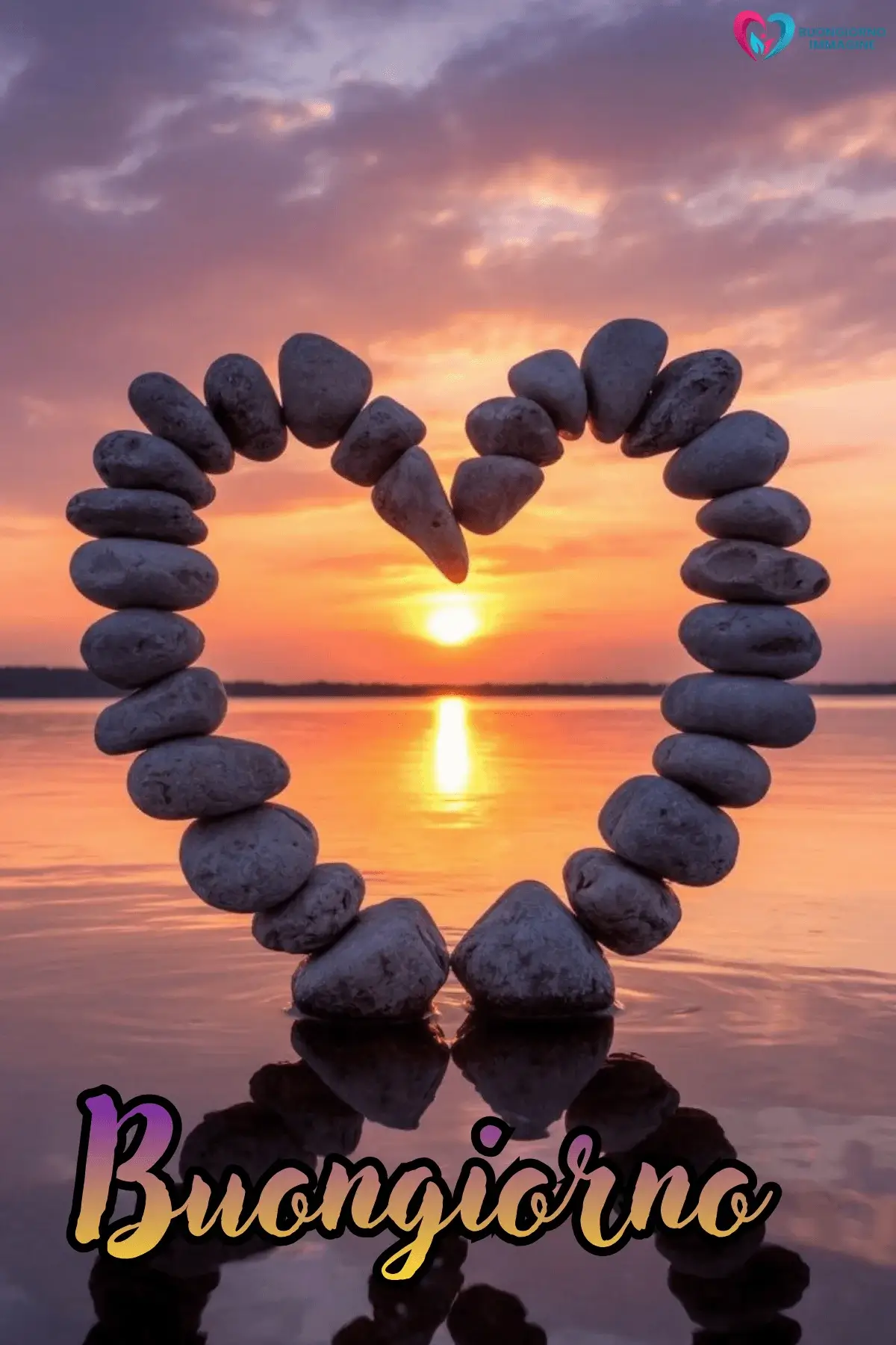 immagini buongiorno cuore mattina dolce