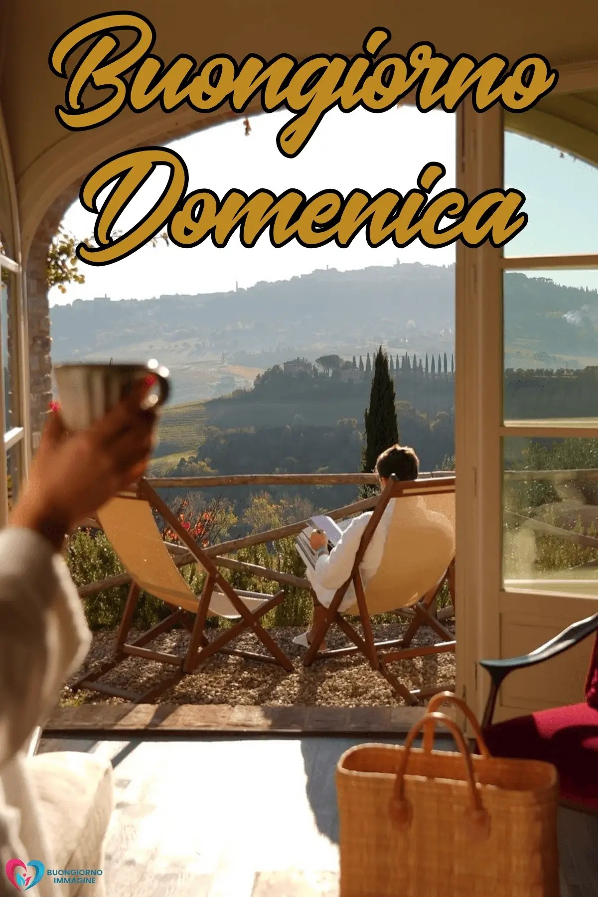 immagini buongiorno domenica con frasi positive