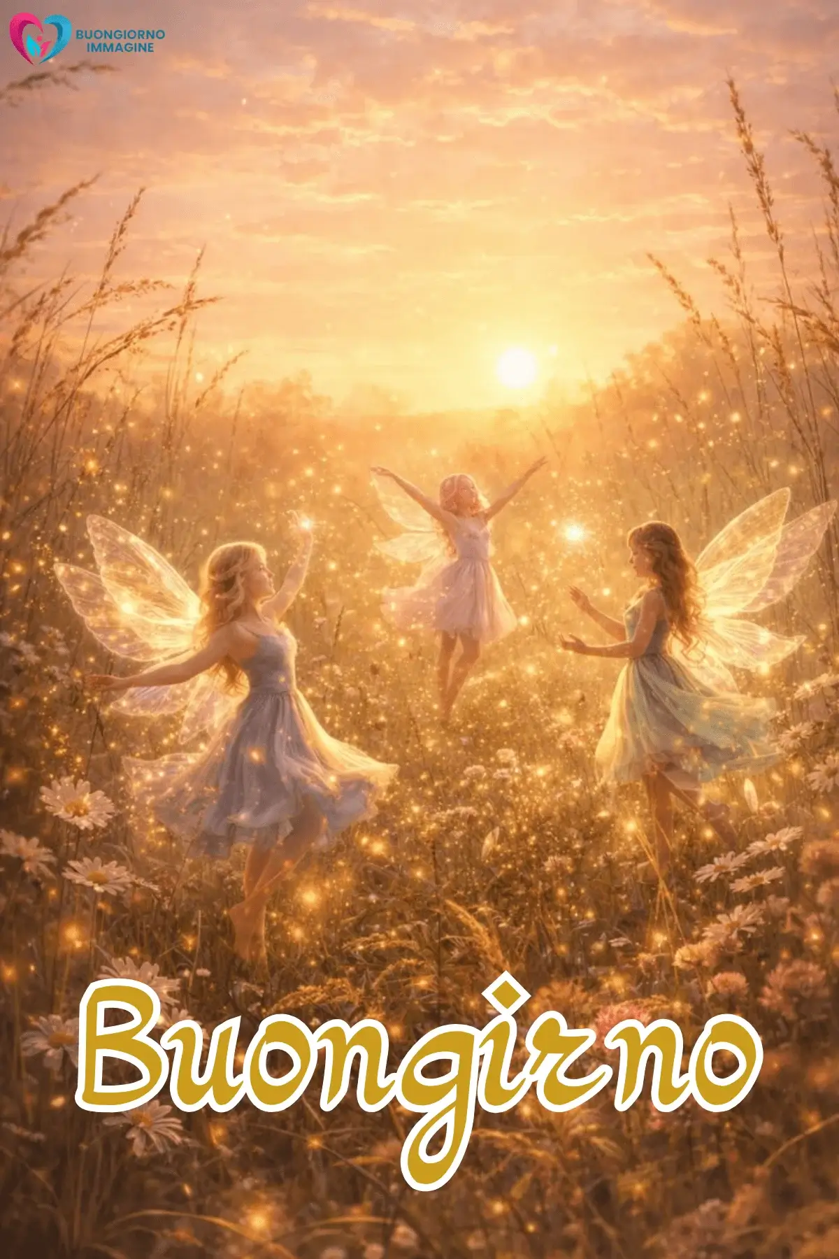 Buongiorno fate danzanti luce mattutina — buongiornoimmagine.it