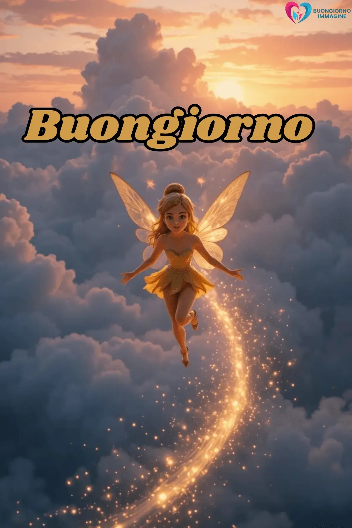immagini buongiorno fate del sole con stile artistico