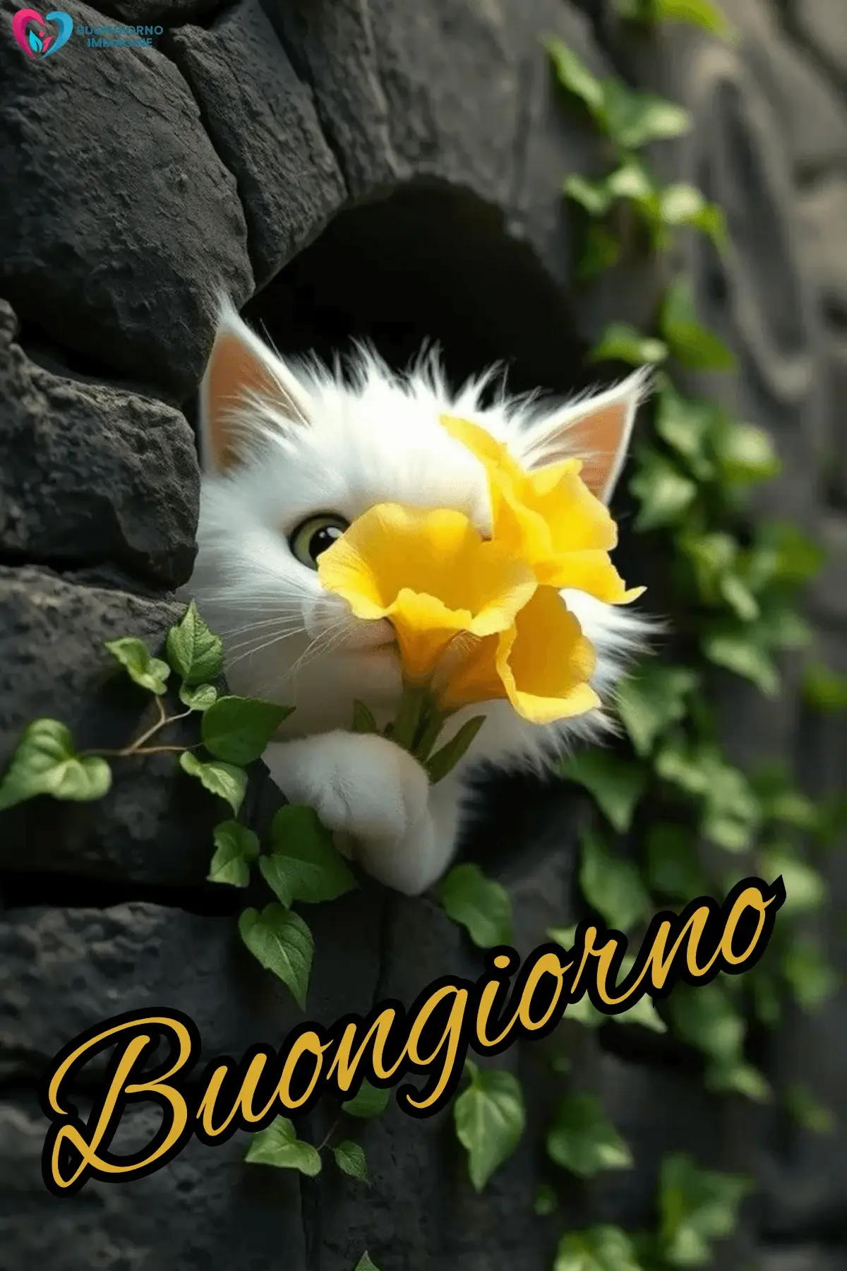 immagini buongiorno gatti carini per whatsapp