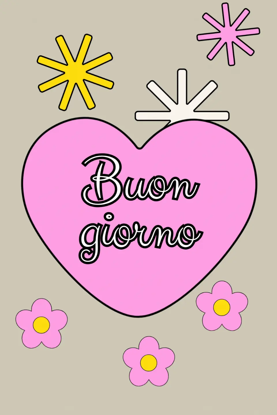 immagini buongiorno gif animate con sole e fiori