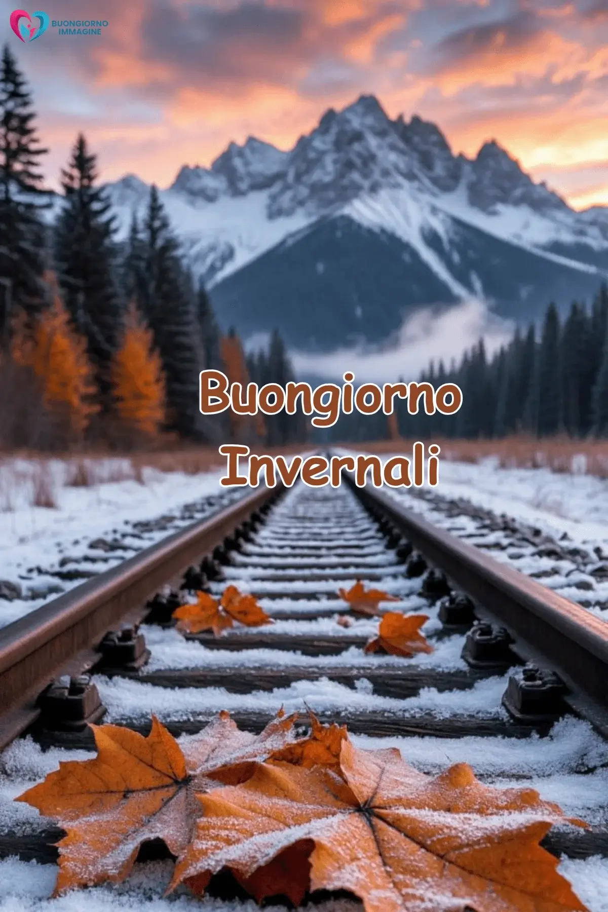 immagini buongiorno inverno con atmosfera rilassante mattino