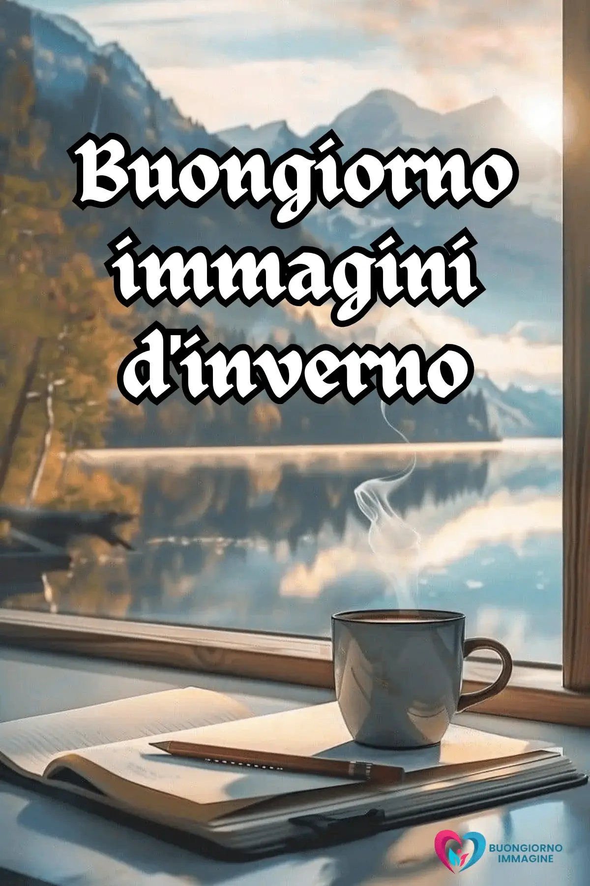 immagini buongiorno inverno neve bellissime gratis.