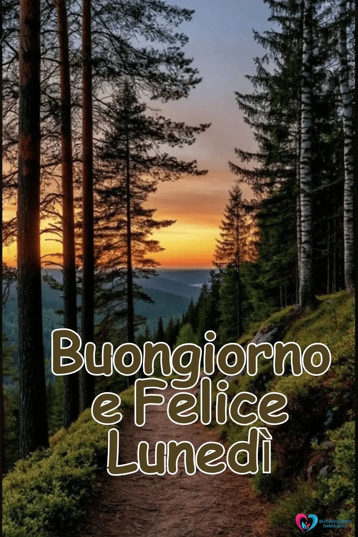 immagini buongiorno lunedì felice con forza e energia