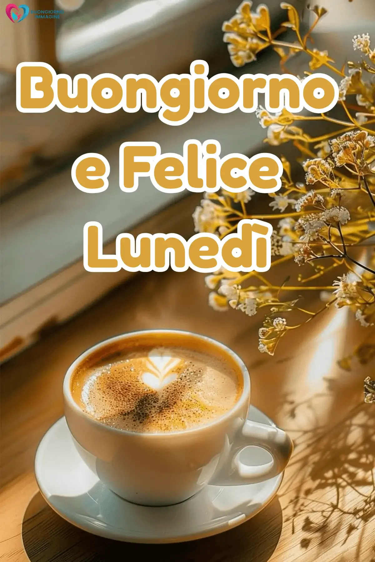 immagini buongiorno lunedì felice minimal