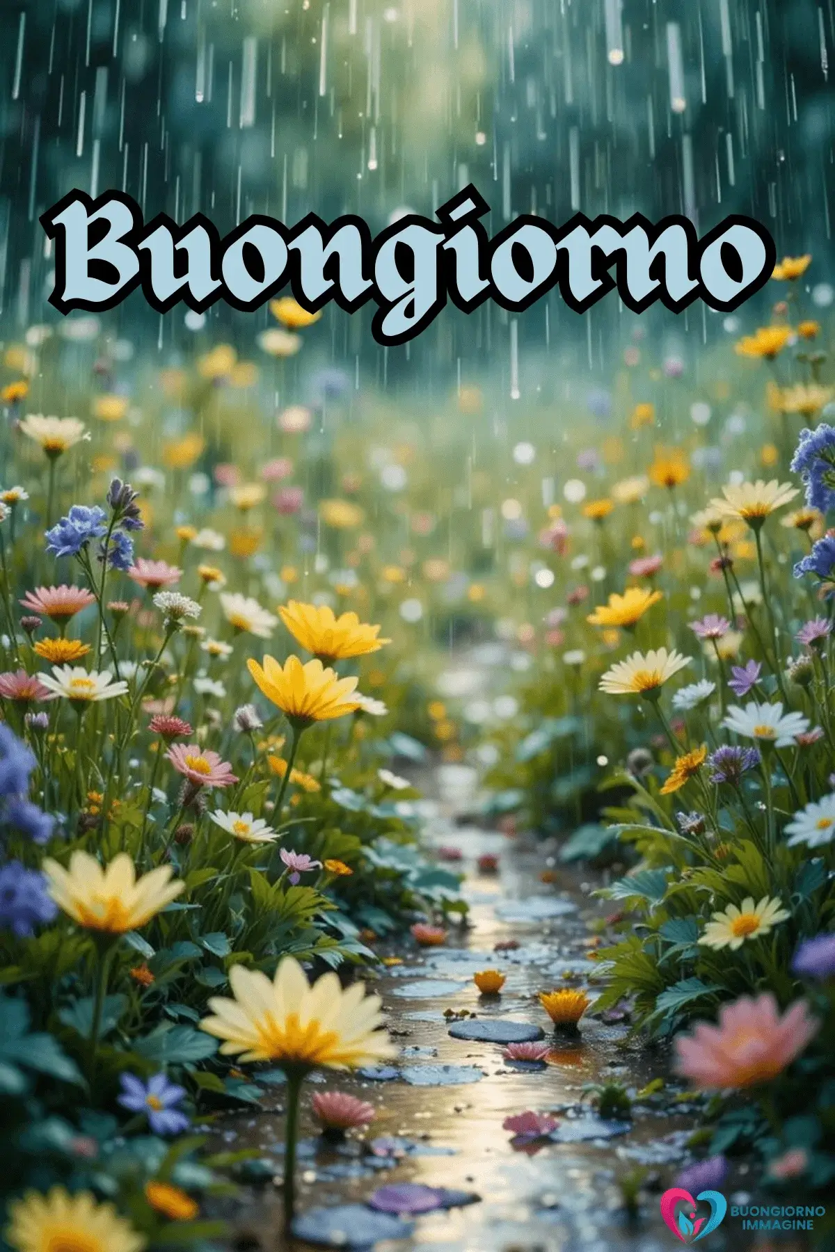 immagini buongiorno pioggia autunnale