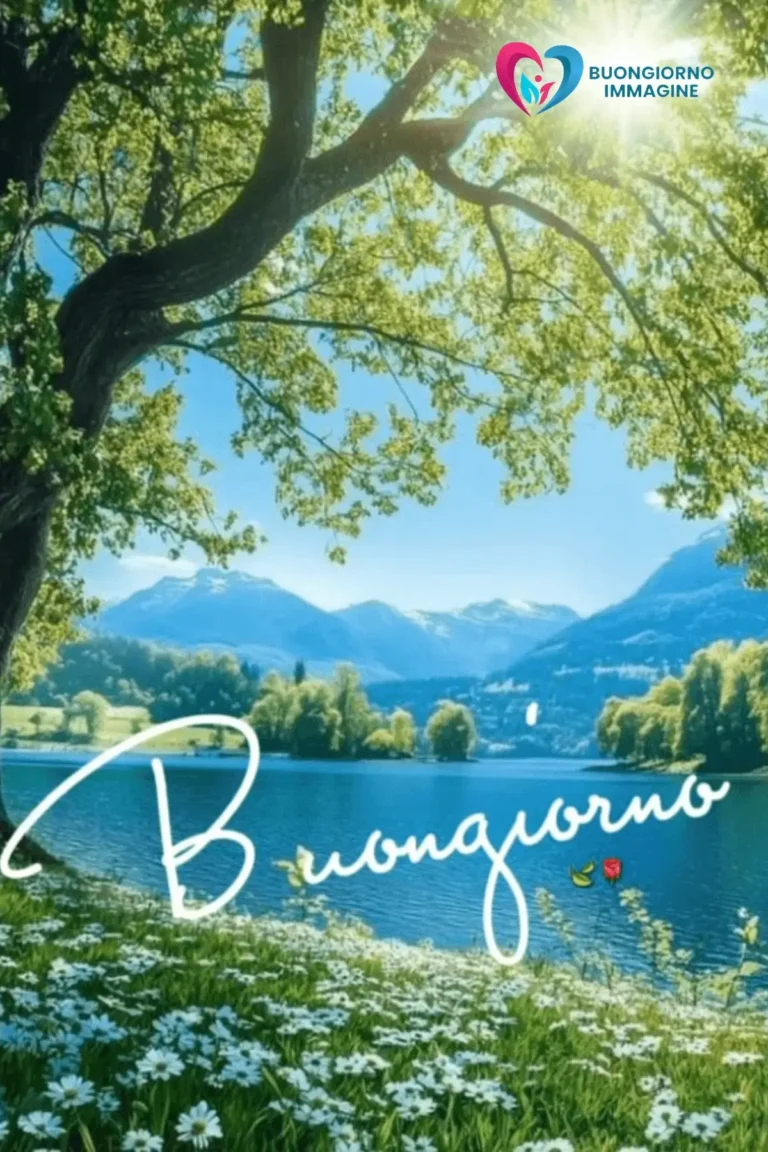 immagini naturali e vivaci per buongiorno