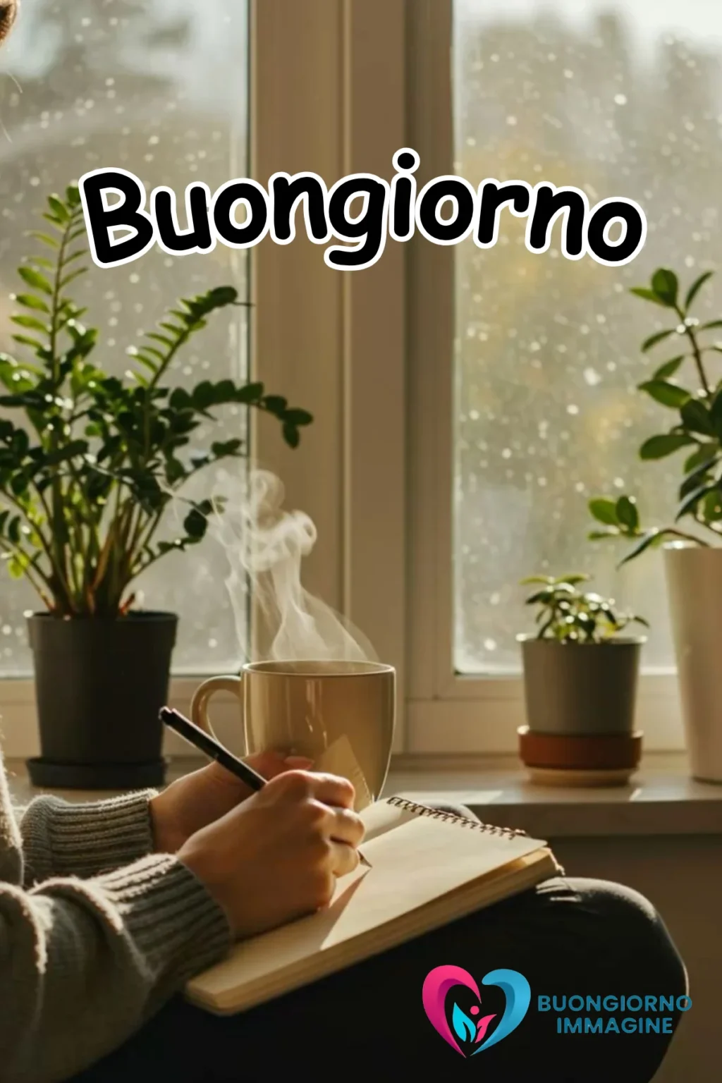 immagini buongiorno whatsapp strepitose con gatto assonnato e cuscini