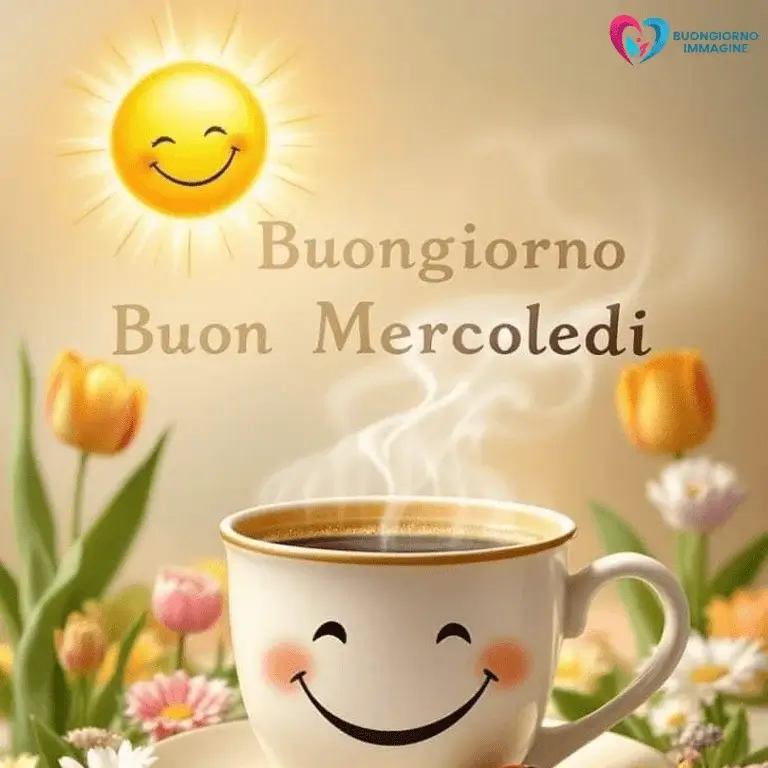 buon giorno immagini nuove con sorriso mattutino