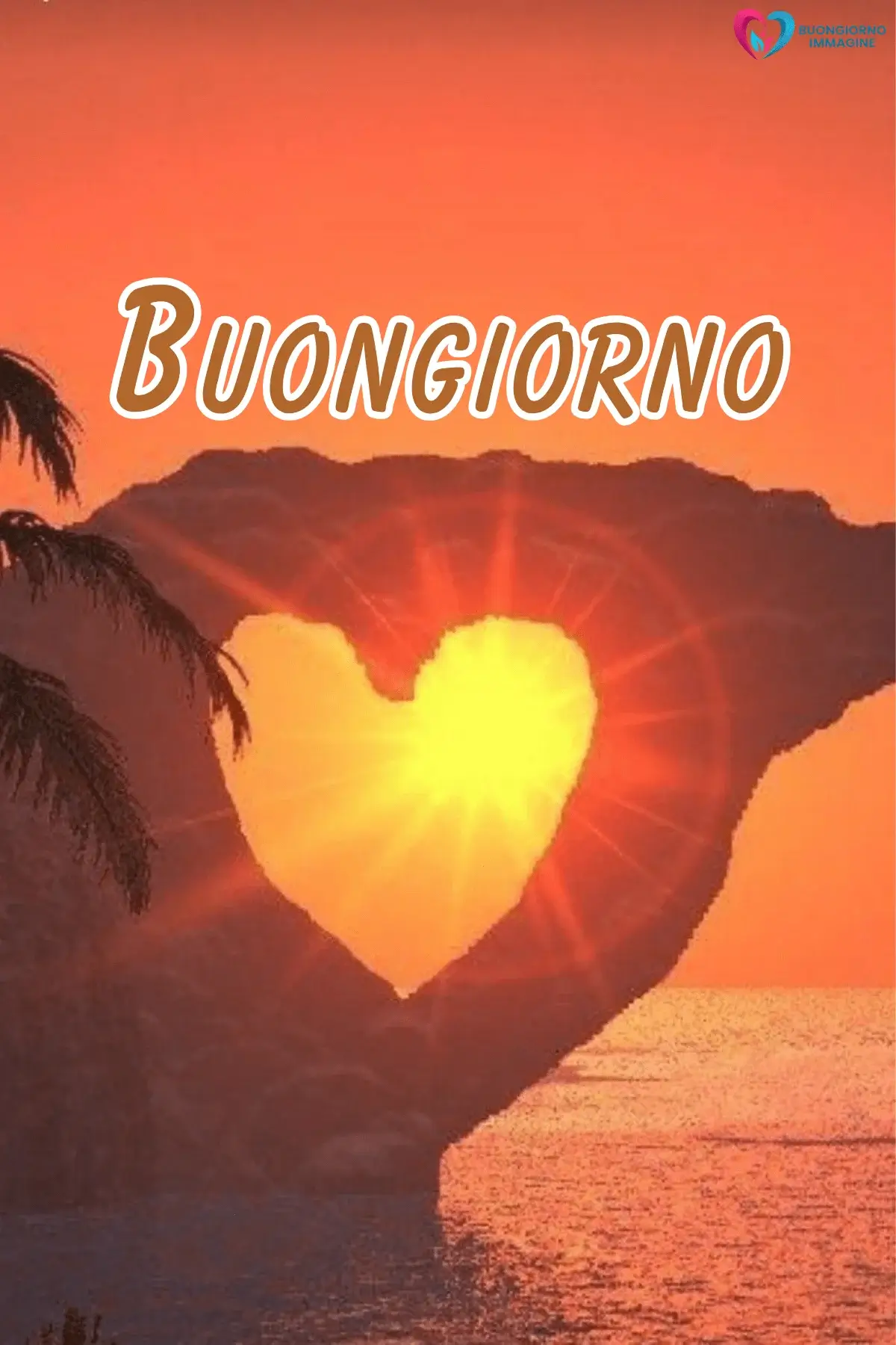 buongiorno cuore mozzafiato con sorriso mattutino